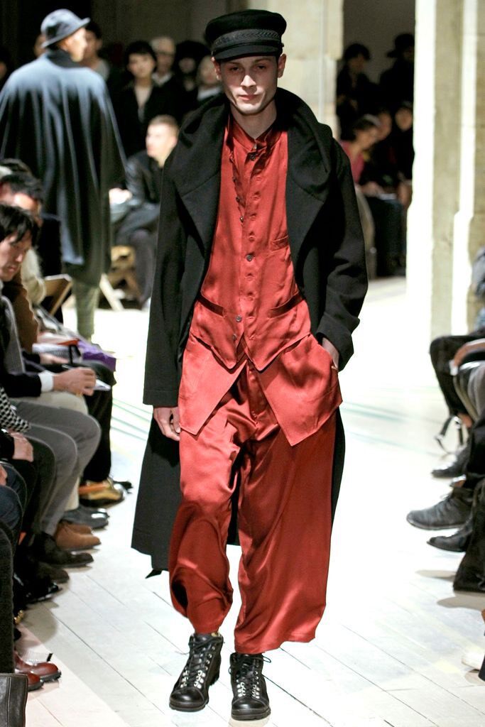 Yohji Yamamoto 12AW Hooded Coat — front