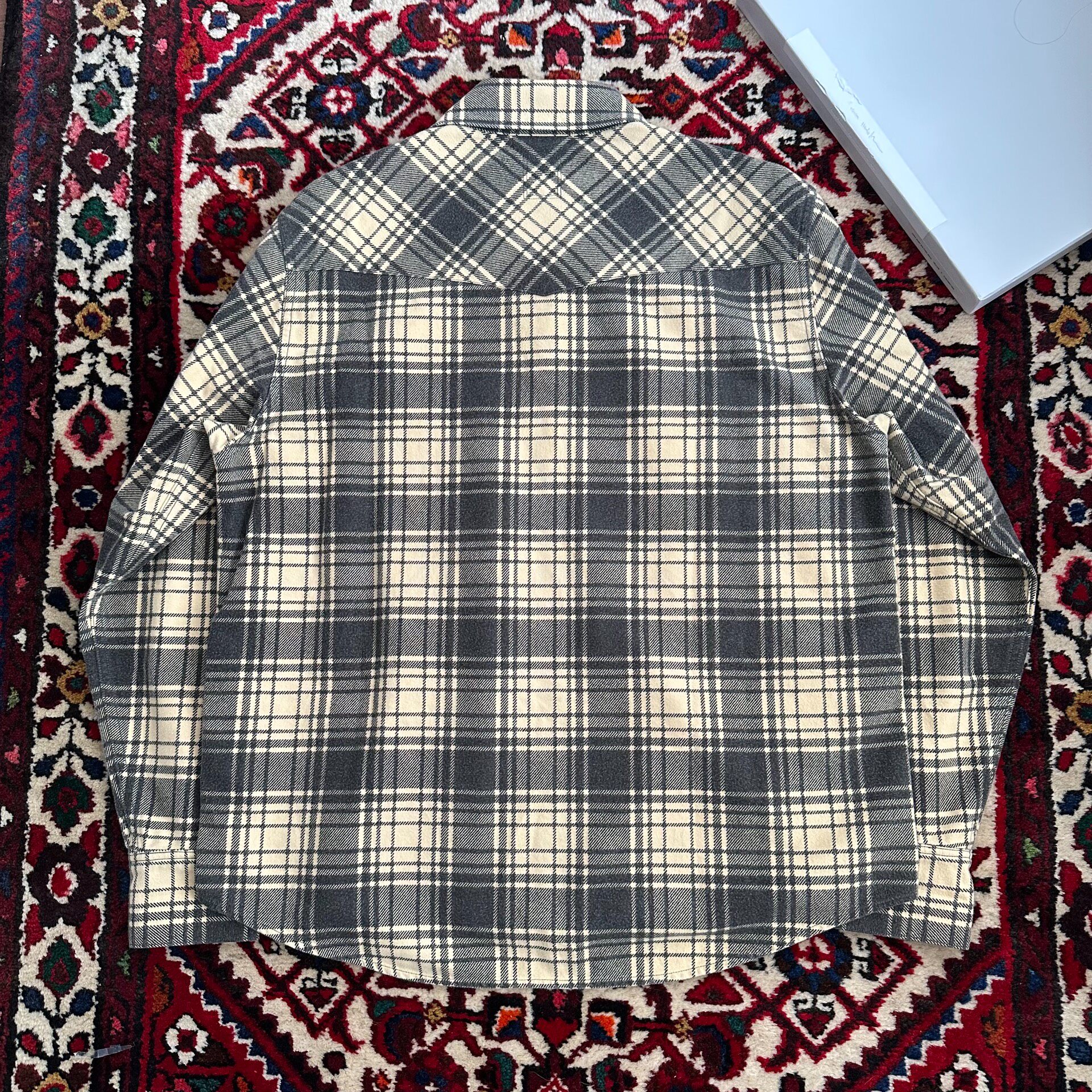 VISVIM 24AW ICT Four Corners Check LS — detail