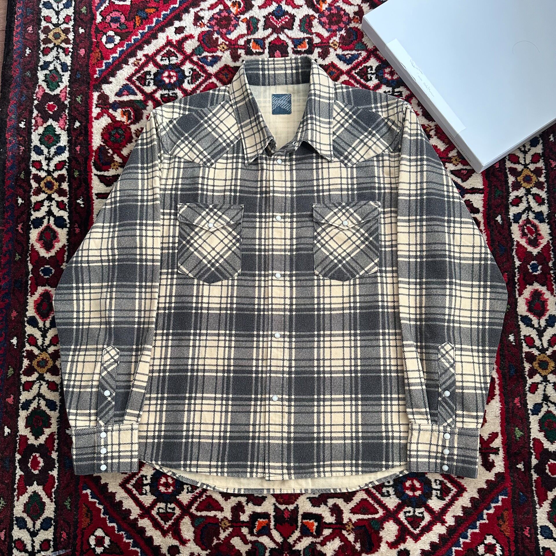 VISVIM 24AW ICT Four Corners Check LS