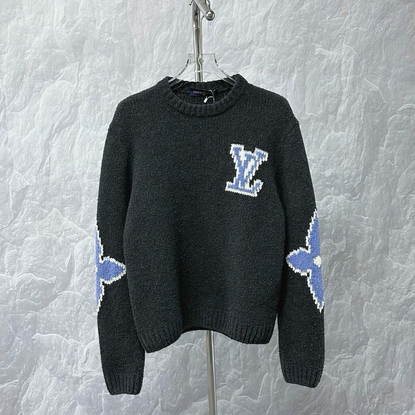Louis Vuitton SS25 Ski Knit Sweater — front