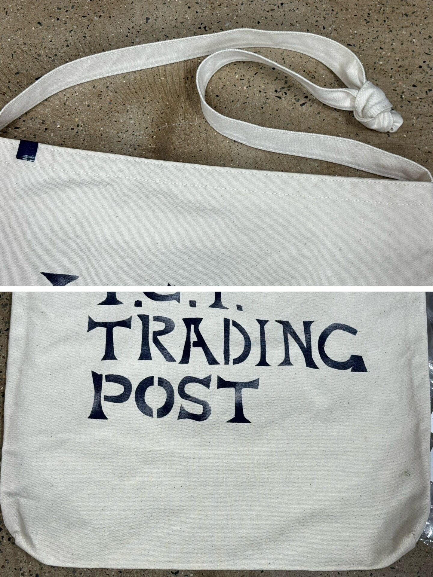 Visvim ICT Record Shoulder Bag — detail