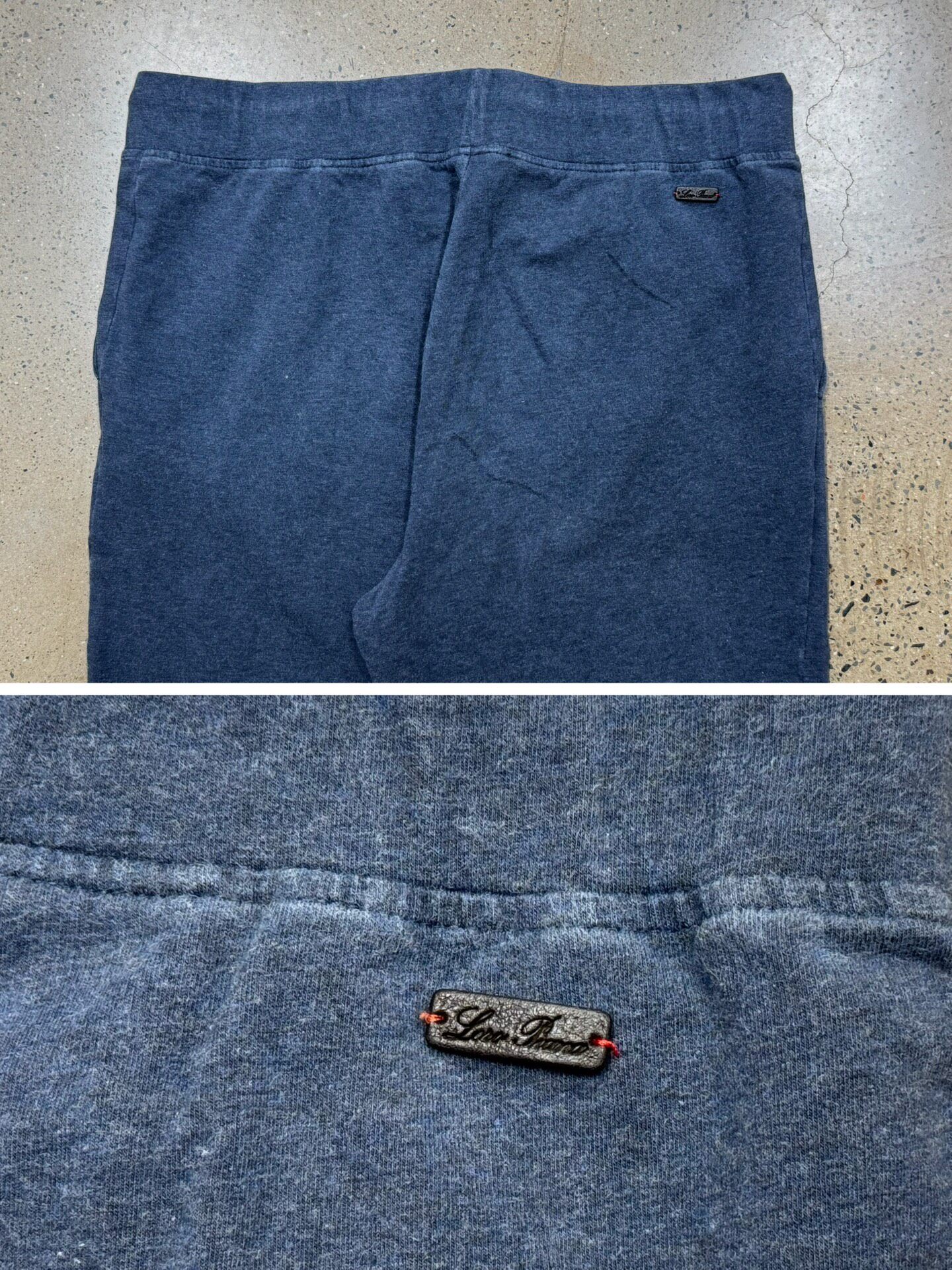 Loro Piana Blue M Jogger Sweatpants — back