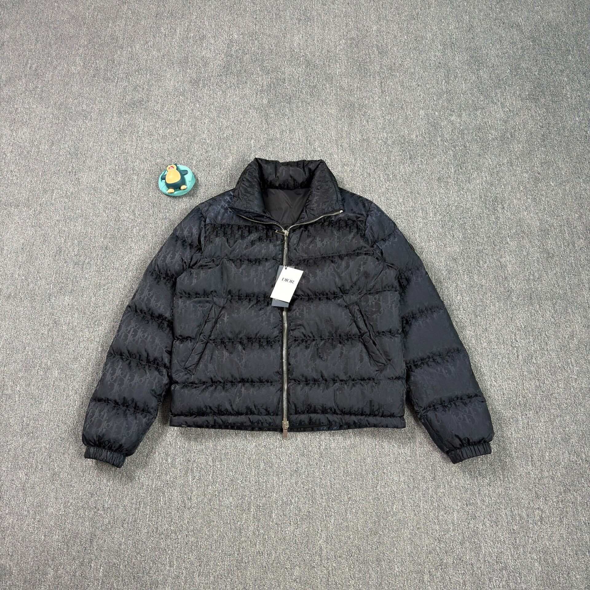 Dior Oblique Black Puffer Jacket