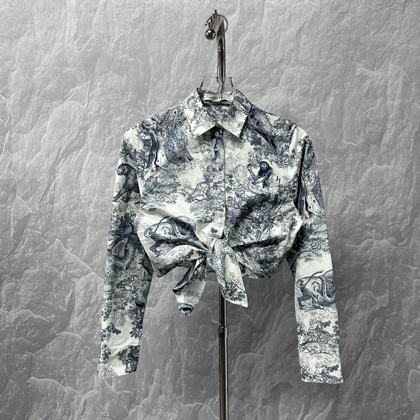 Dior Dioriviera FW25 Animal Print Shirt — front
