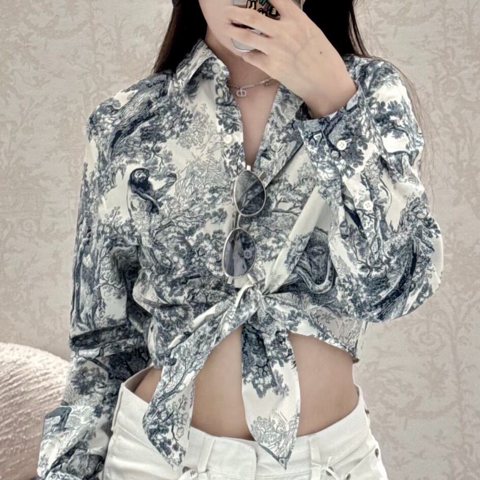 Dior Dioriviera FW25 Animal Print Shirt