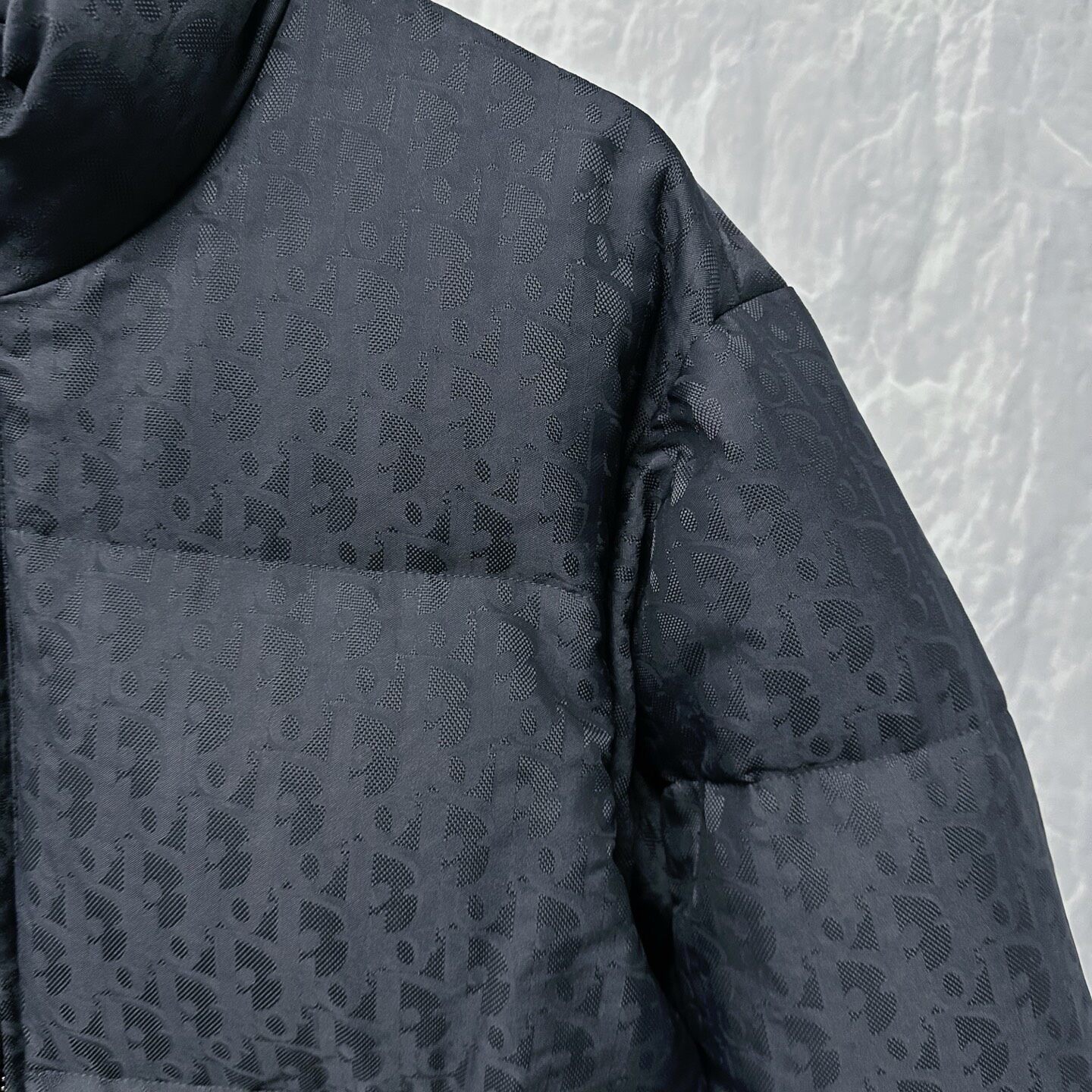 Dior Oblique Padded Down Jacket — detail