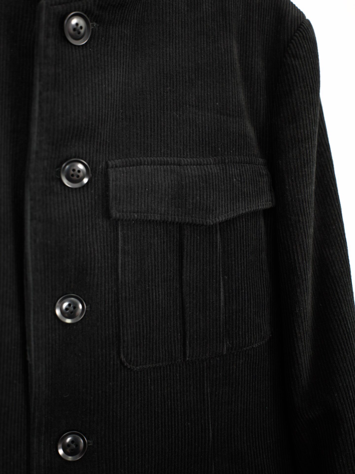 Yohji Yamamoto 17AW Corduroy Doctor Coat — label
