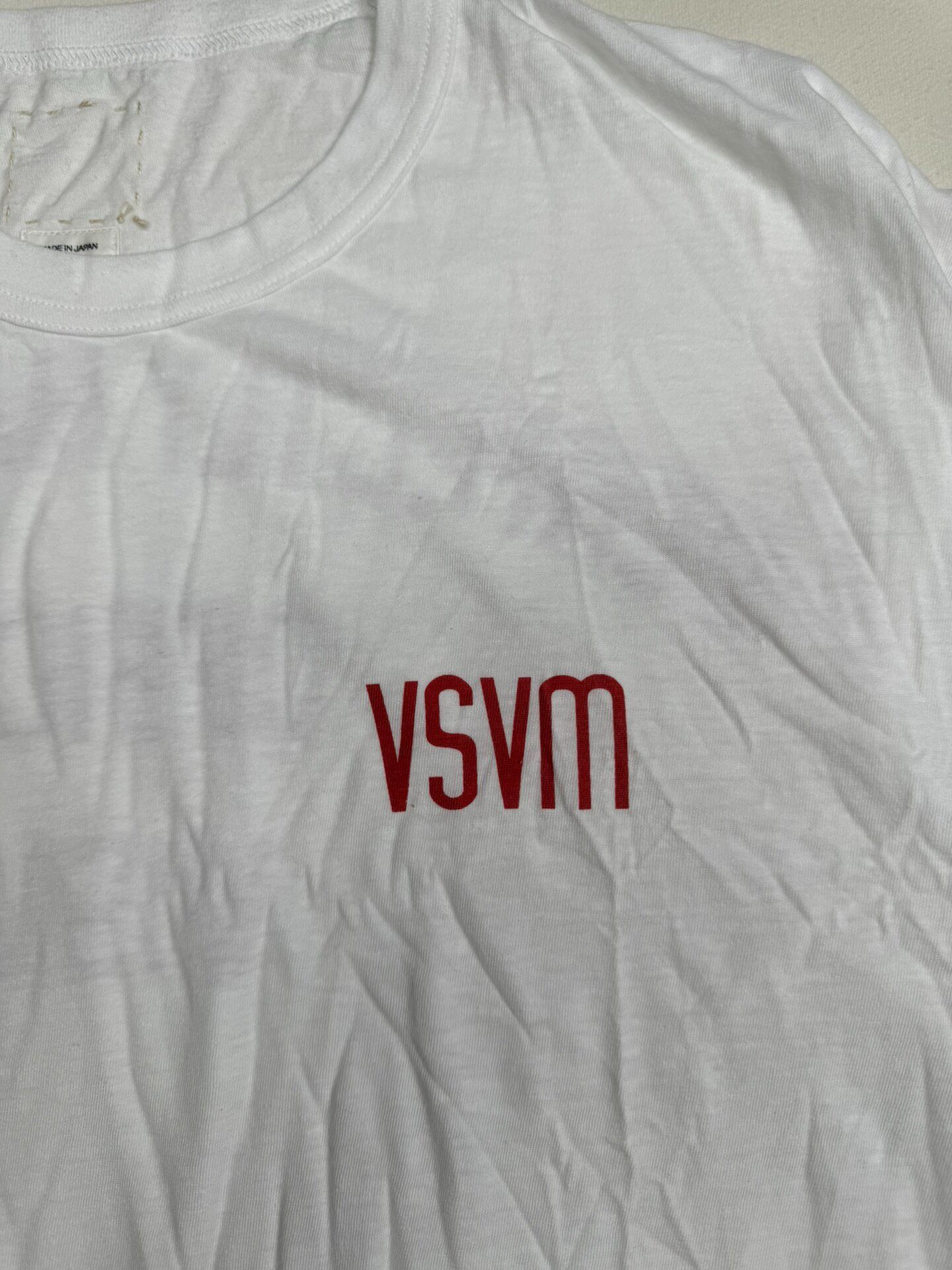 Visvim 25SS Jumbo Short Sleeve Tee — detail