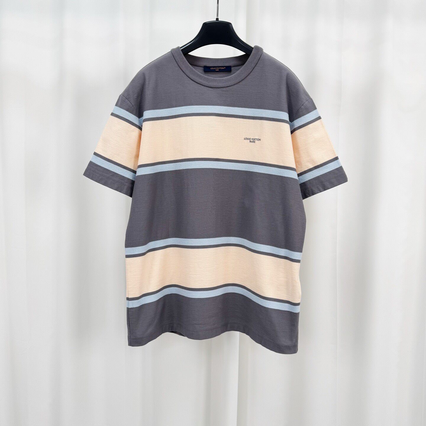 Louis Vuitton Striped Short-Sleeve Tee