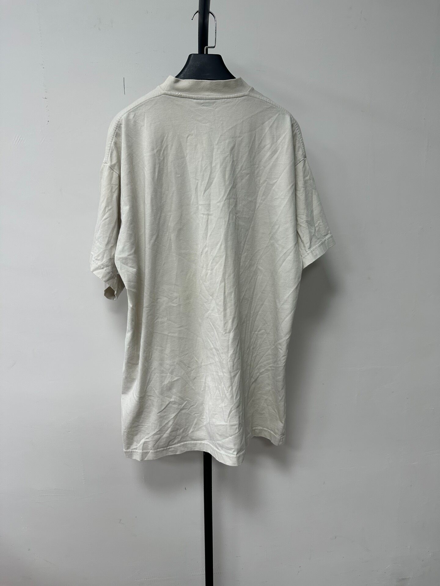 Balenciaga Be Different Apple Logo Tee — front