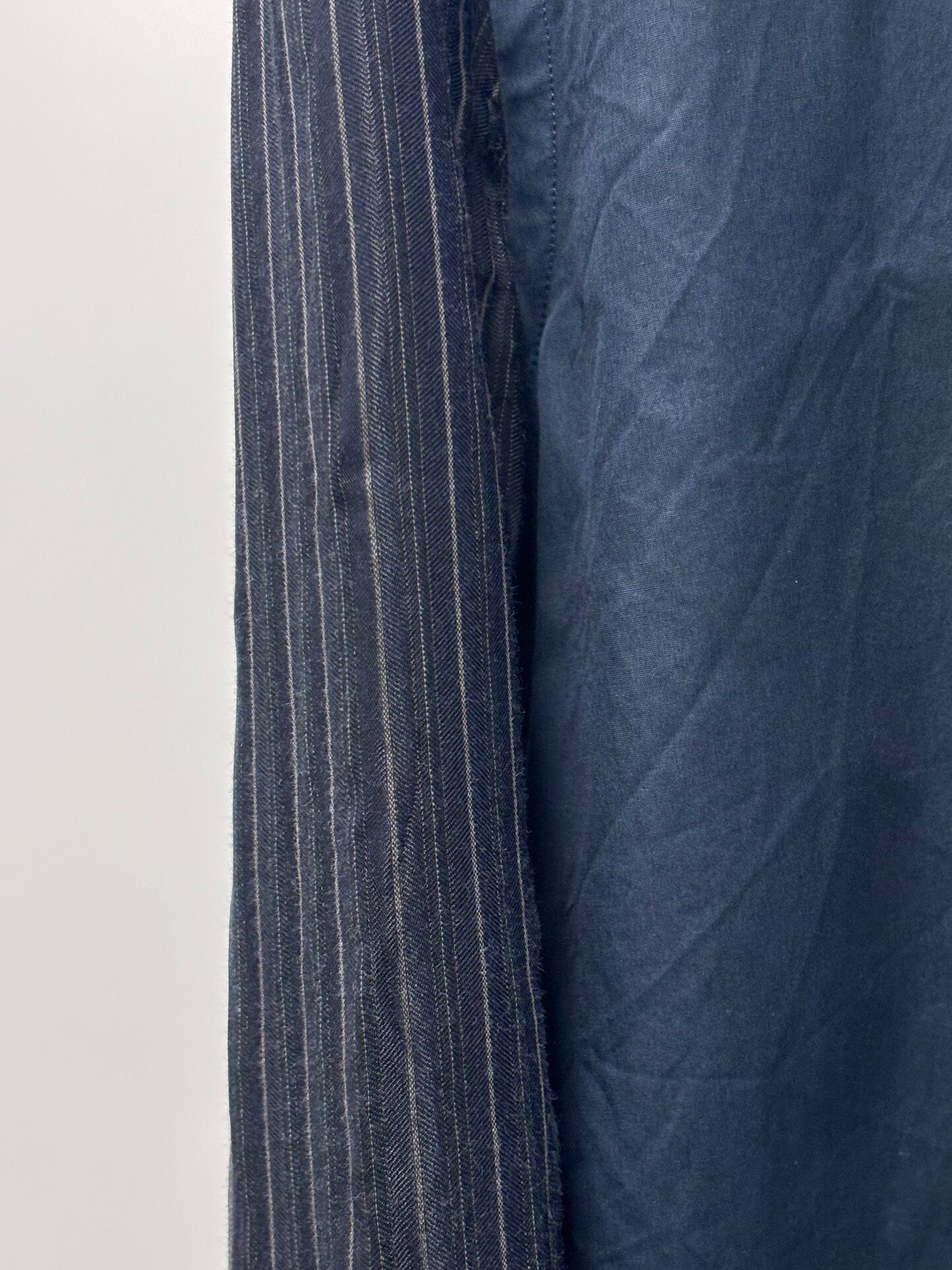 Alexander McQueen SS2012 Navy Striped Shirt — back