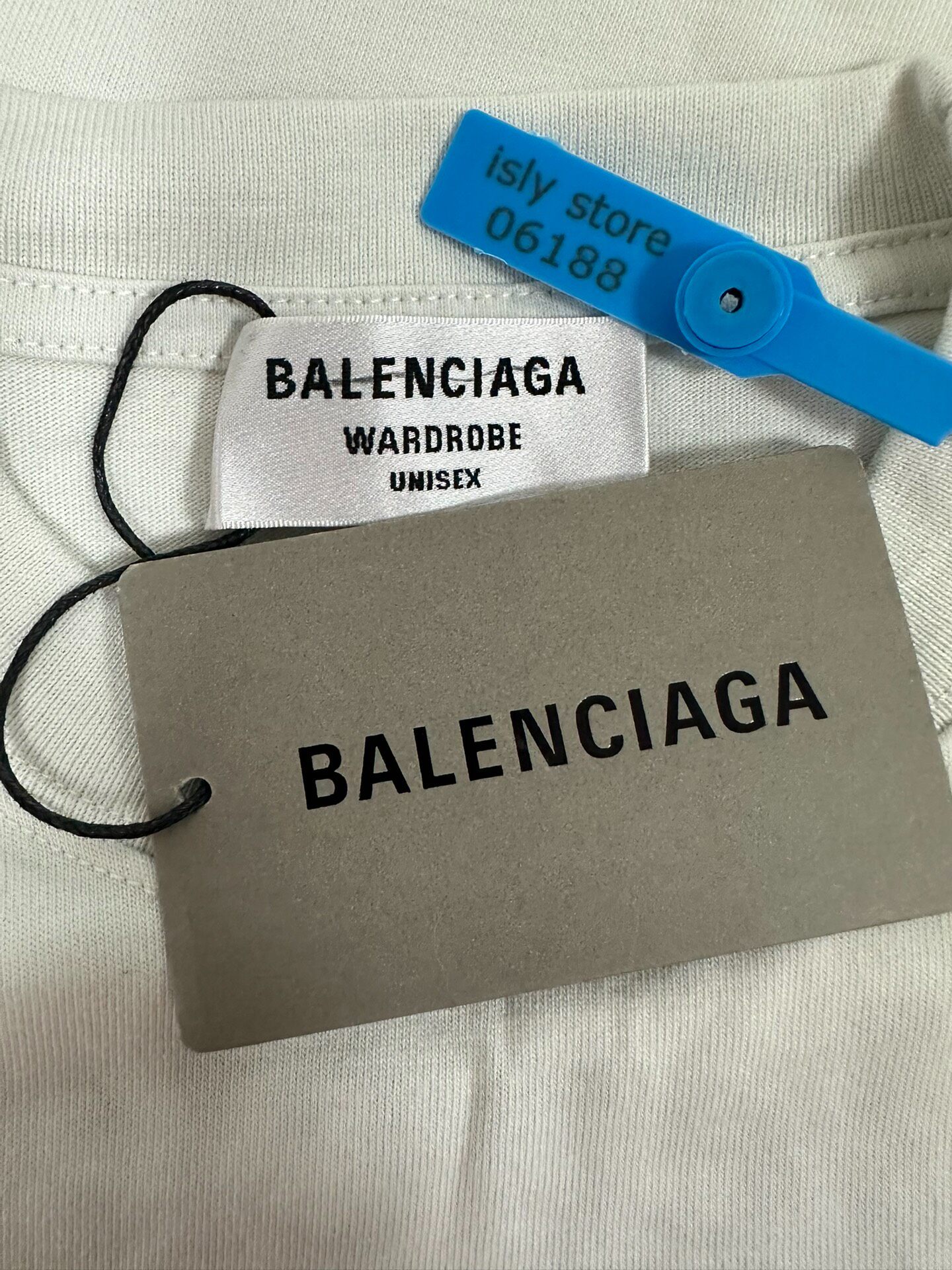 Balenciaga Logo Print Women's T-Shirt — label