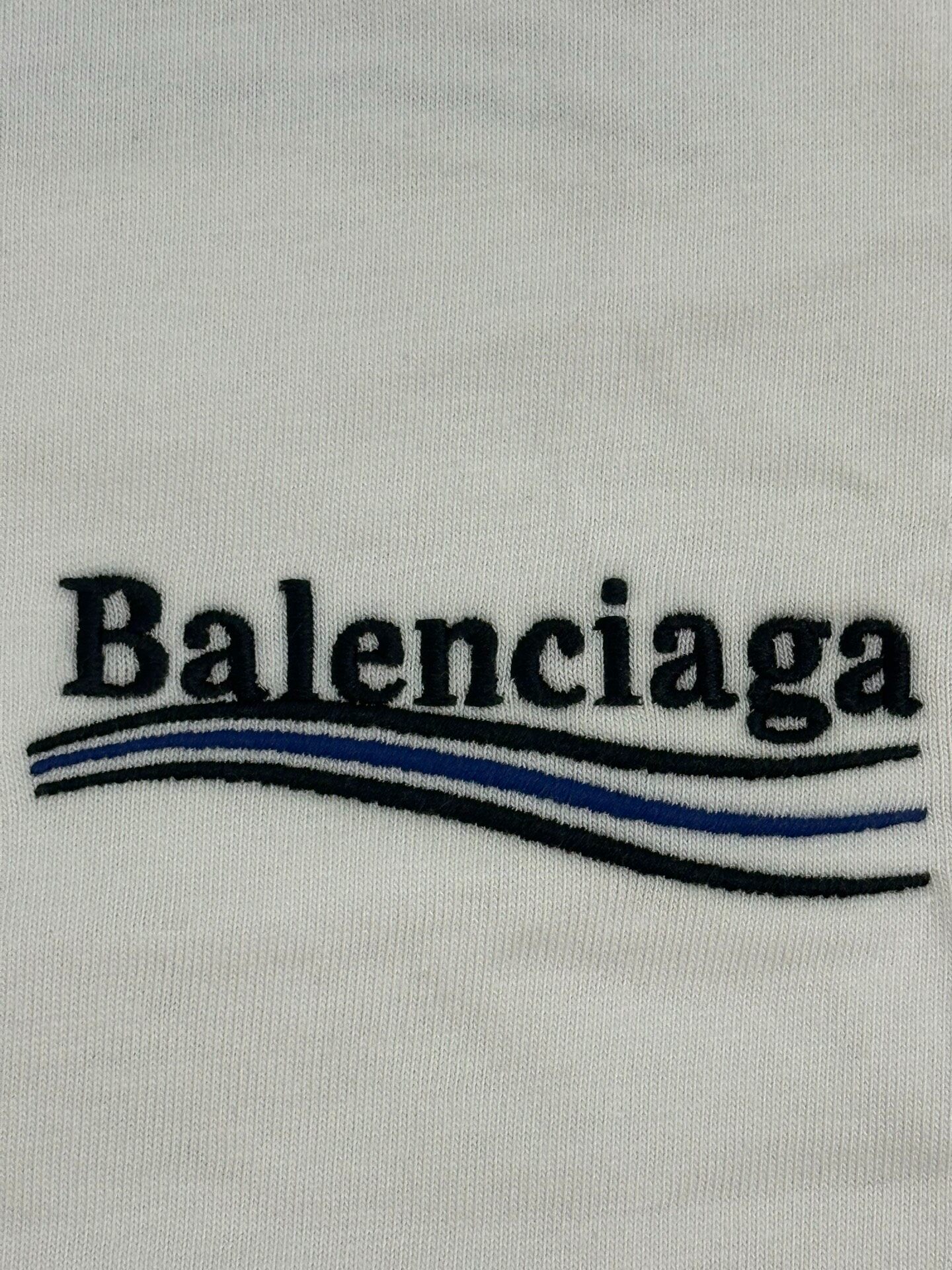 Balenciaga Logo Print Women's T-Shirt — detail