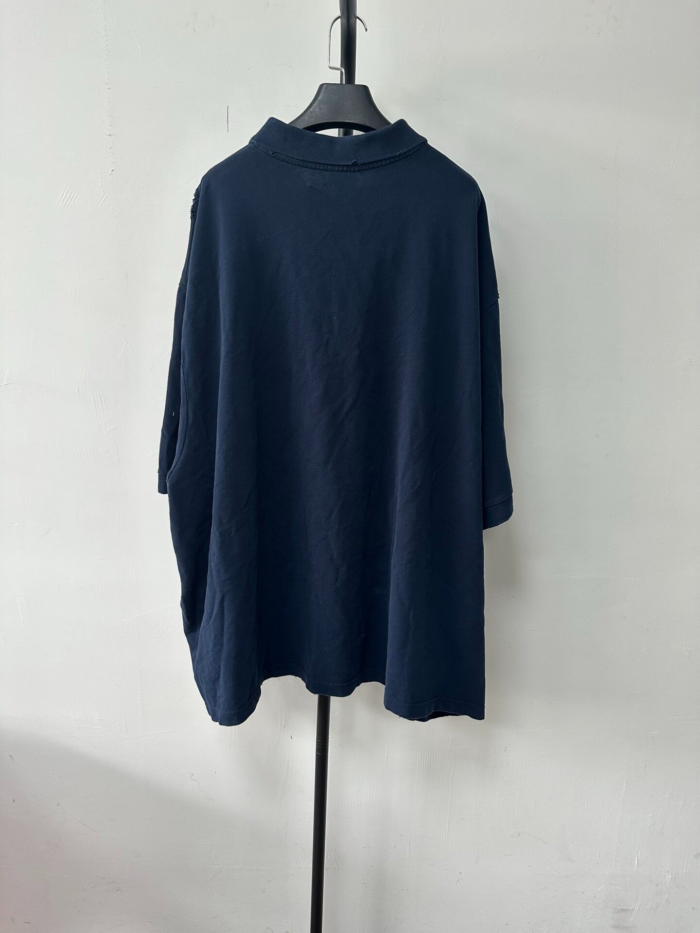 Balenciaga Men's Oversized Polo — front