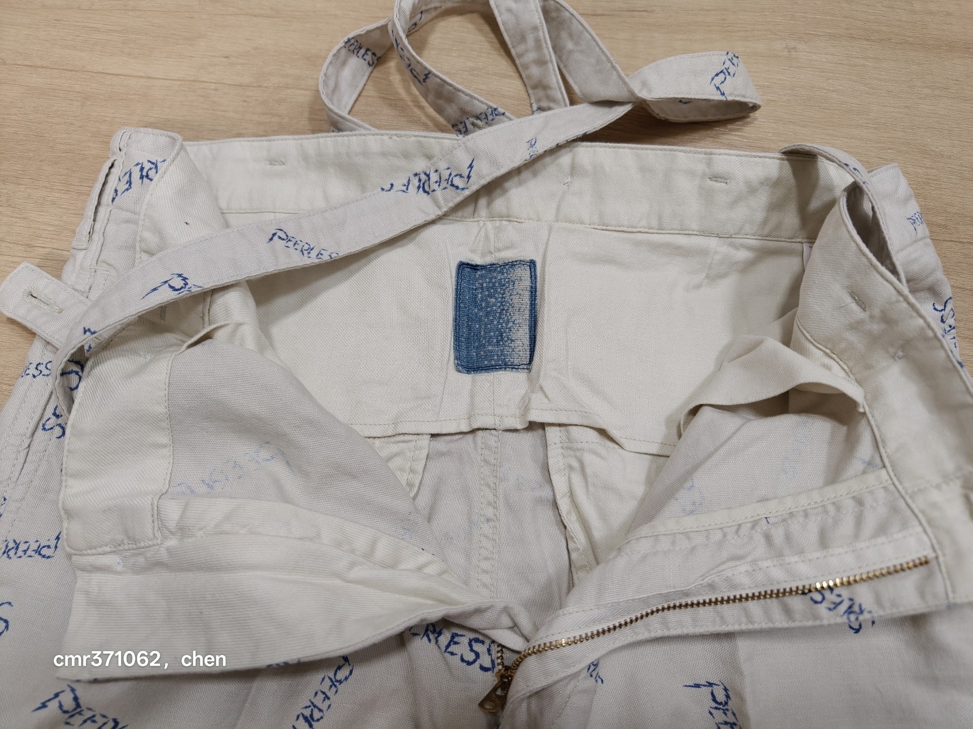 VISVIM 20 ICT PASTORAL Braces Shorts — label