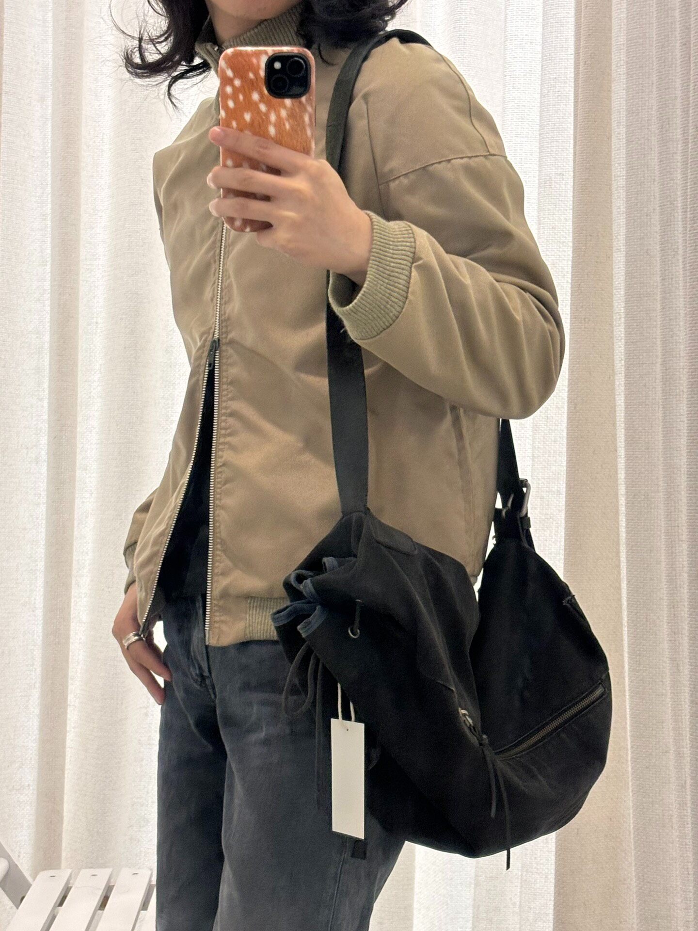 Dries Van Noten 00's Slouchy Bag — front