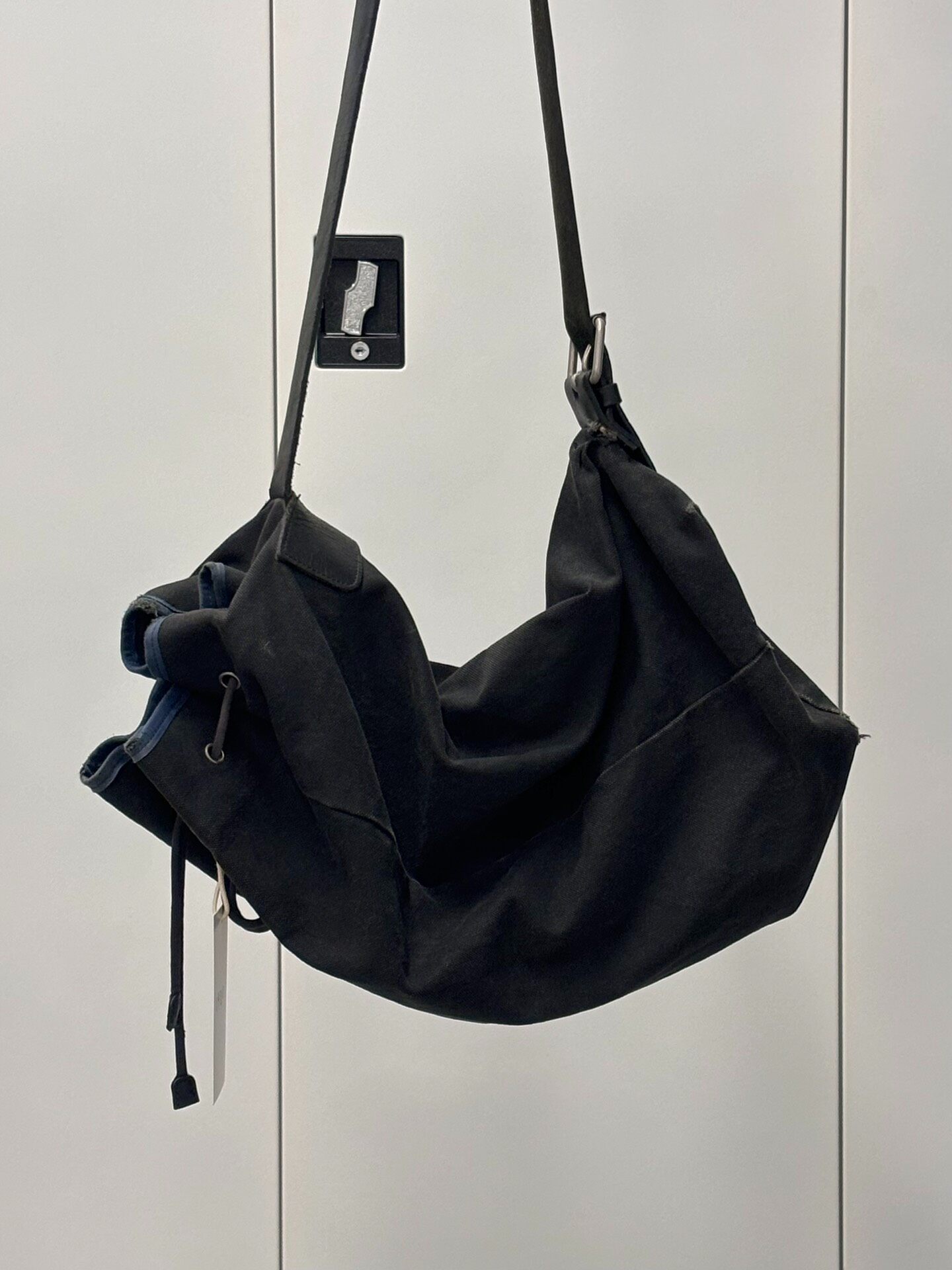 Dries Van Noten 00's Slouchy Bag — back