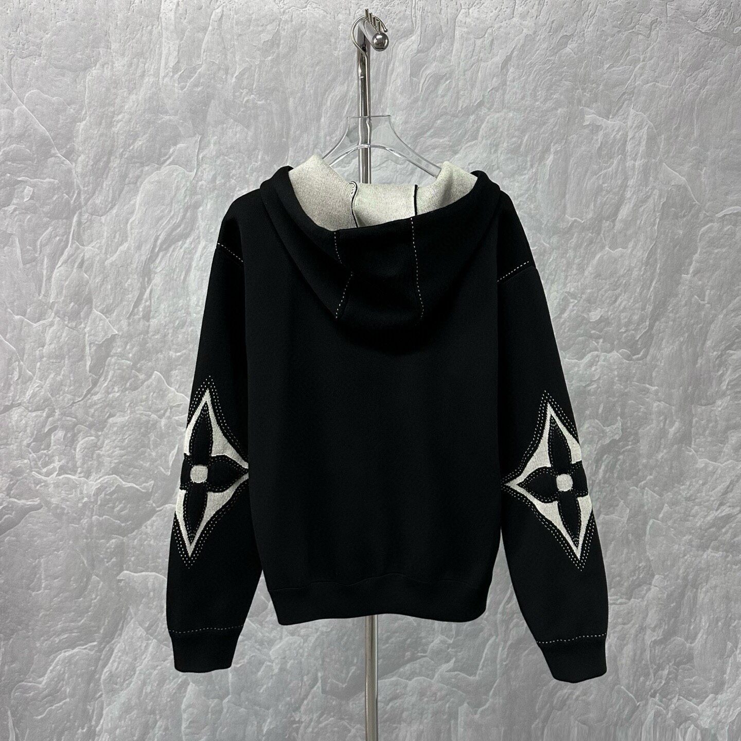 Louis Vuitton FW24 Logo Hooded Jacket — back