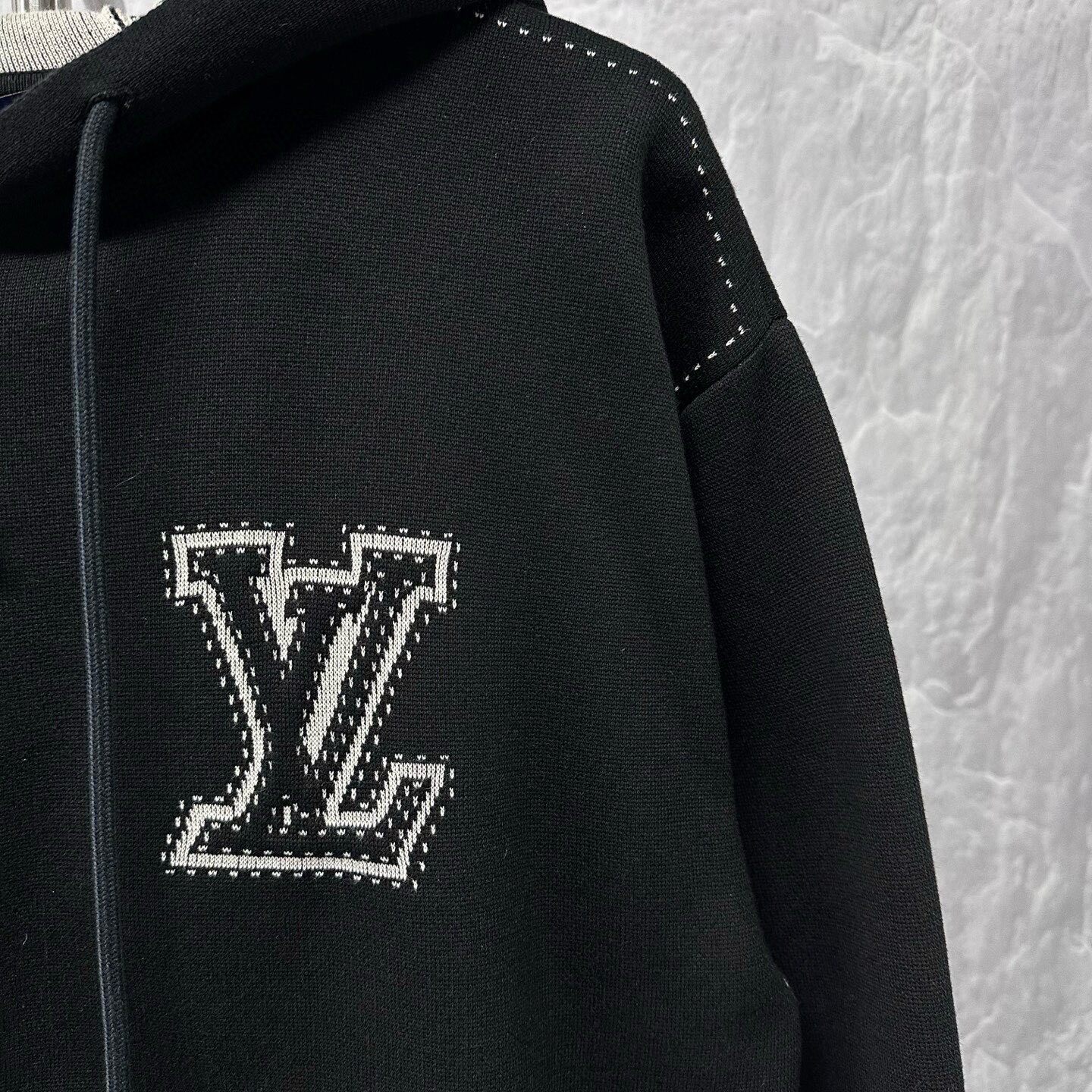 Louis Vuitton FW24 Logo Hooded Jacket — detail