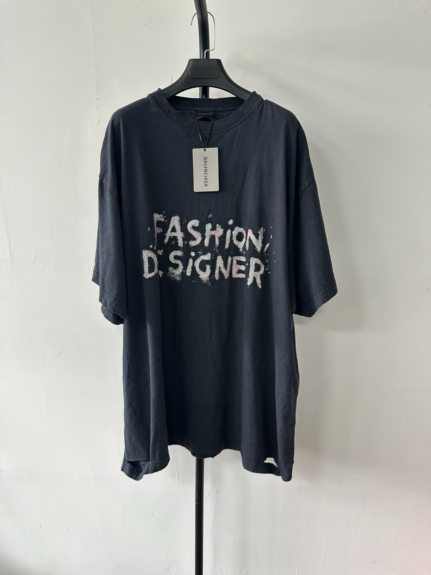 Balenciaga Black Oversized T-Shirt