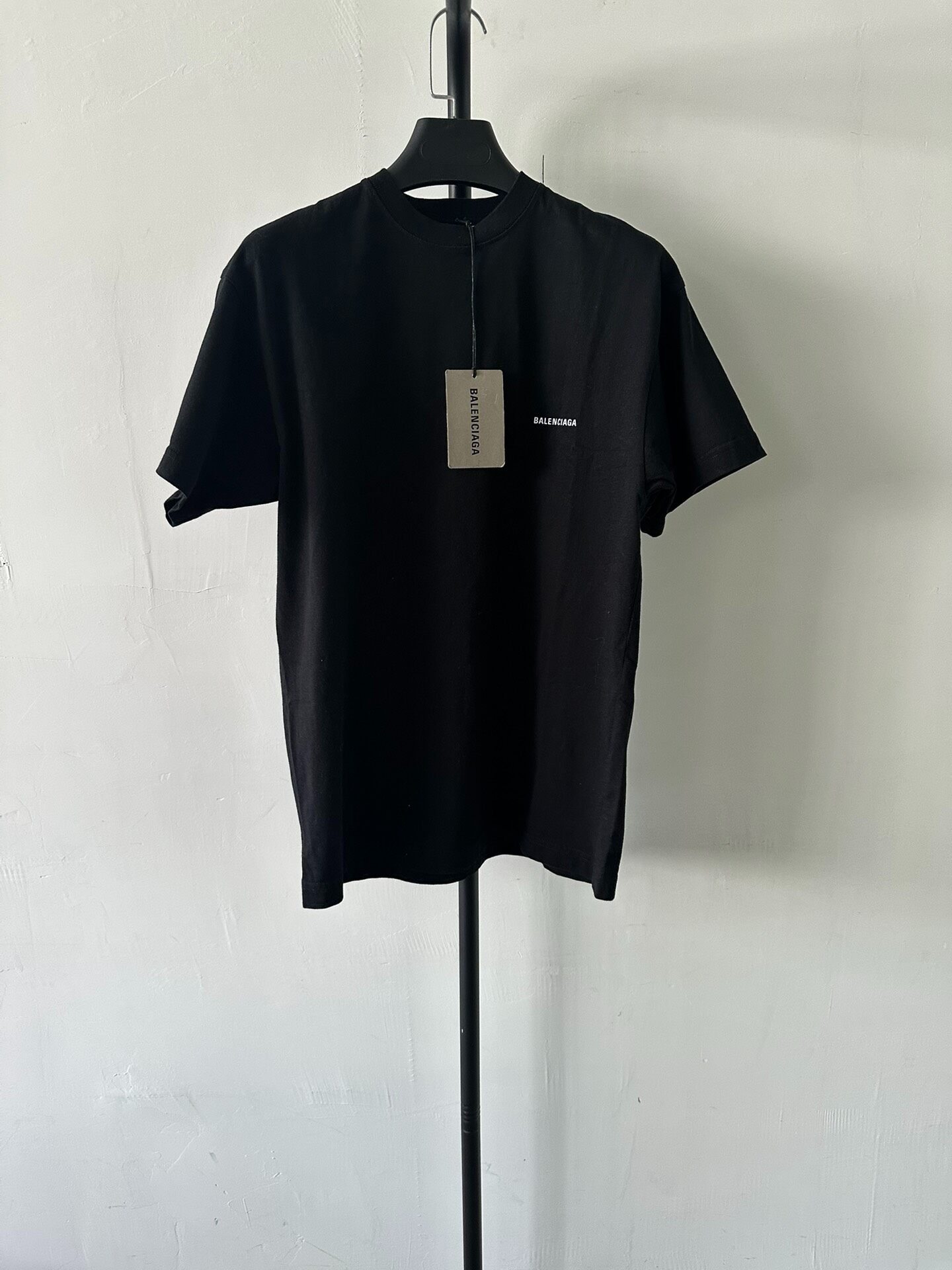 Balenciaga Men’s Black Short Sleeve Tee
