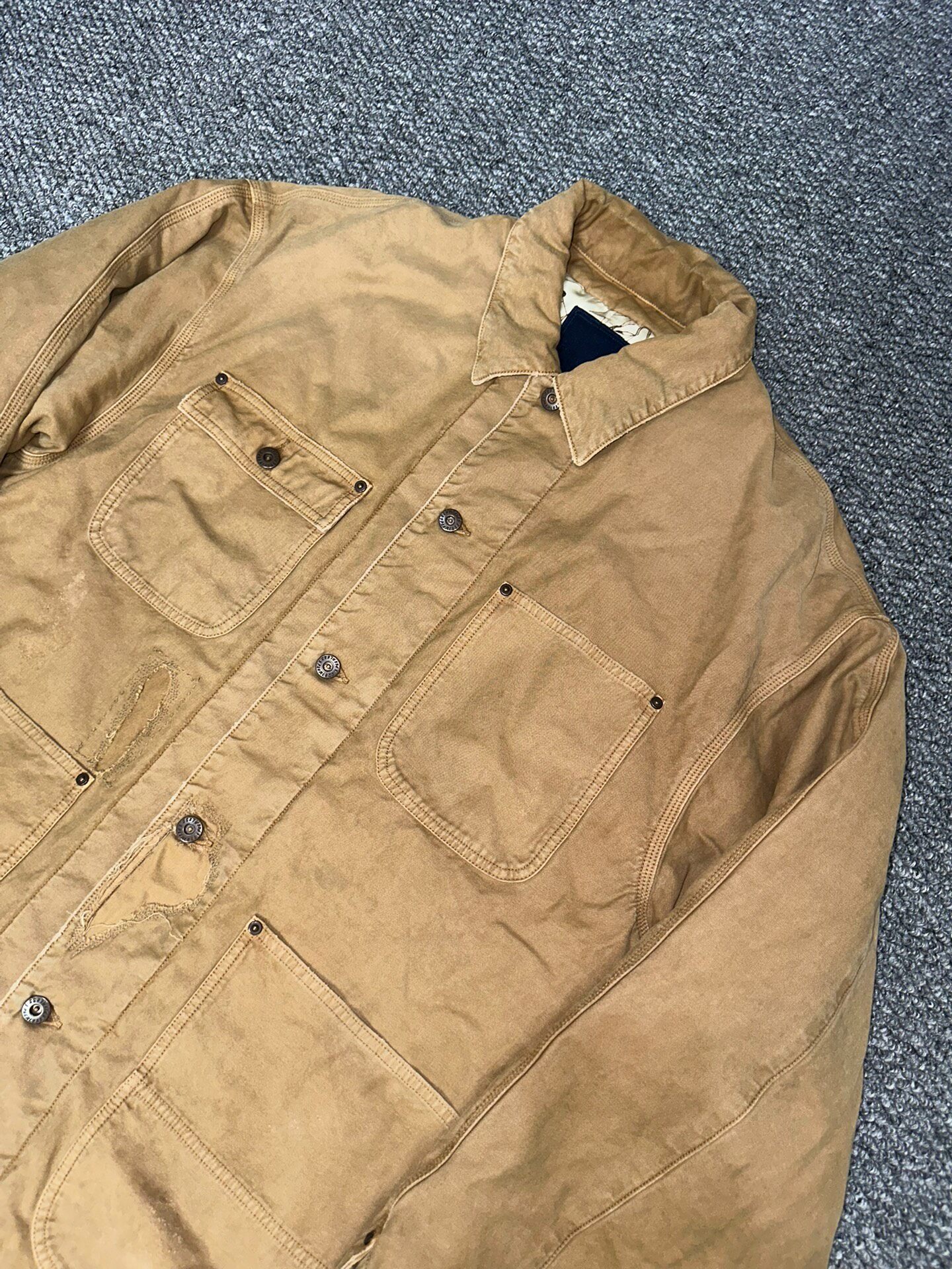 Visvim 25AW ICT Brown Macray Jacket — front