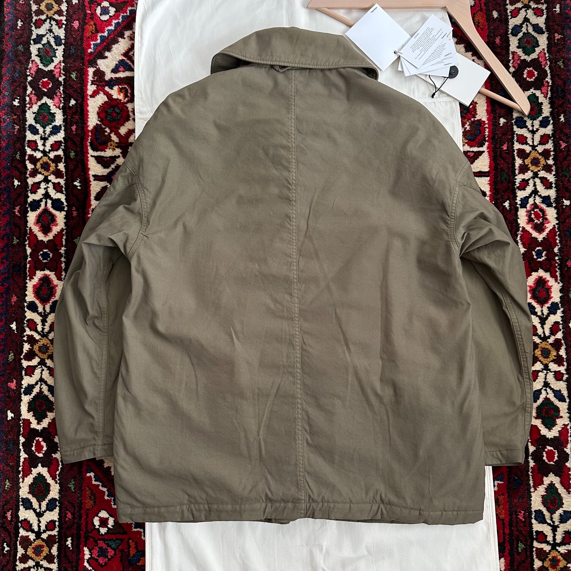 VISVIM 23SS Payback Mud-Dyed Coat — front