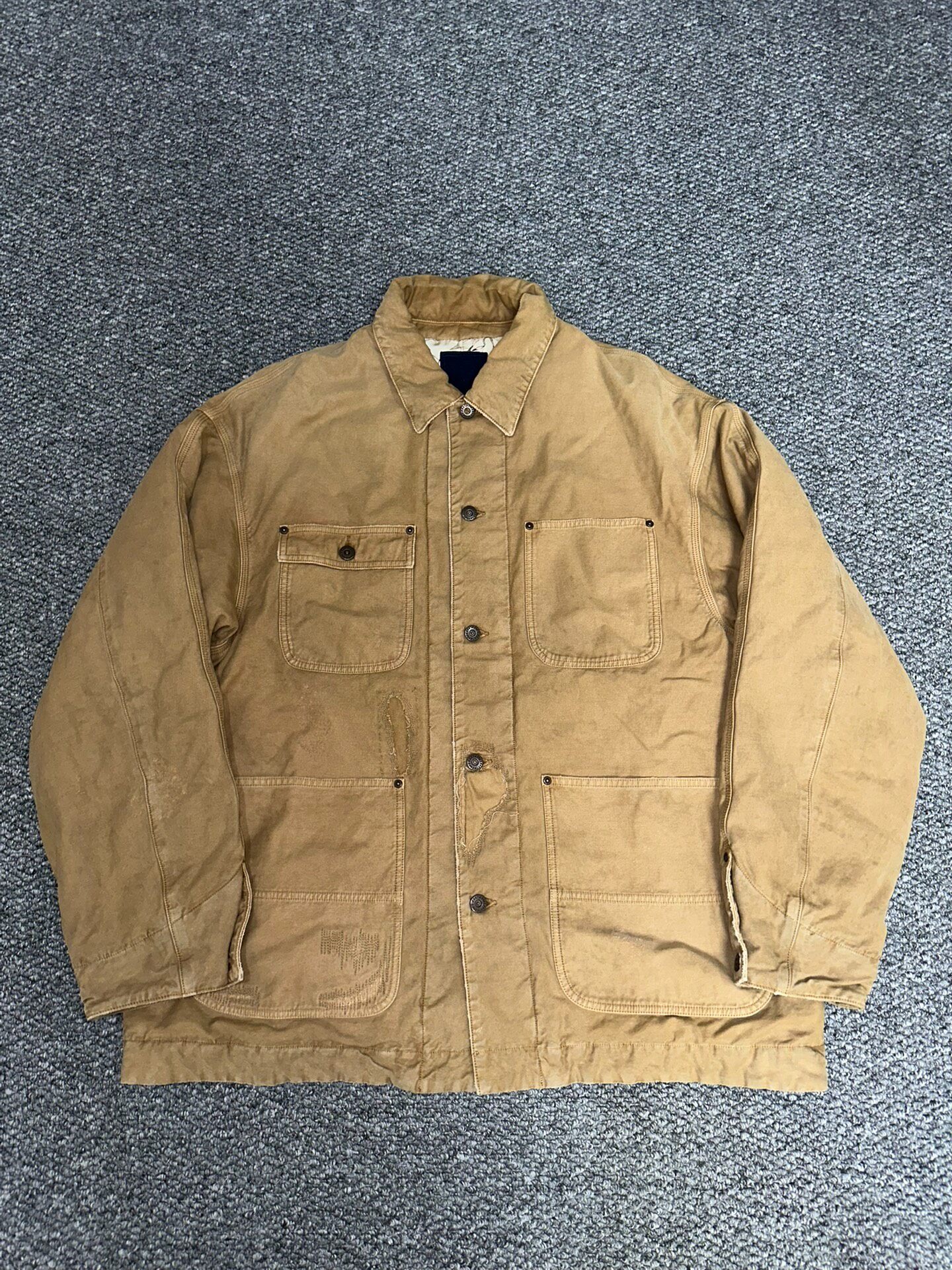 Visvim 25AW ICT Brown Coverall Jacket