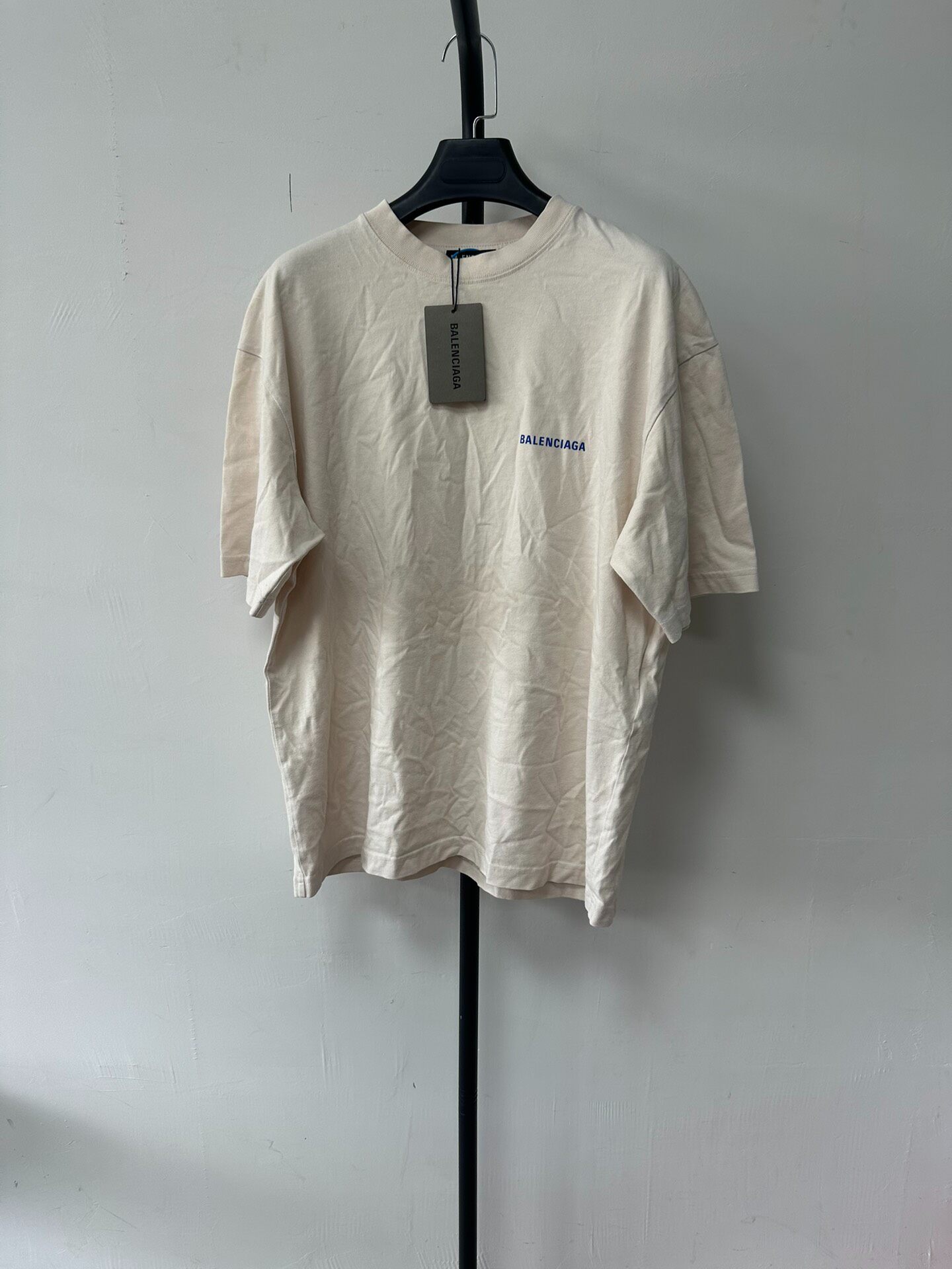 Balenciaga Logo Print Short Sleeve T-Shirt