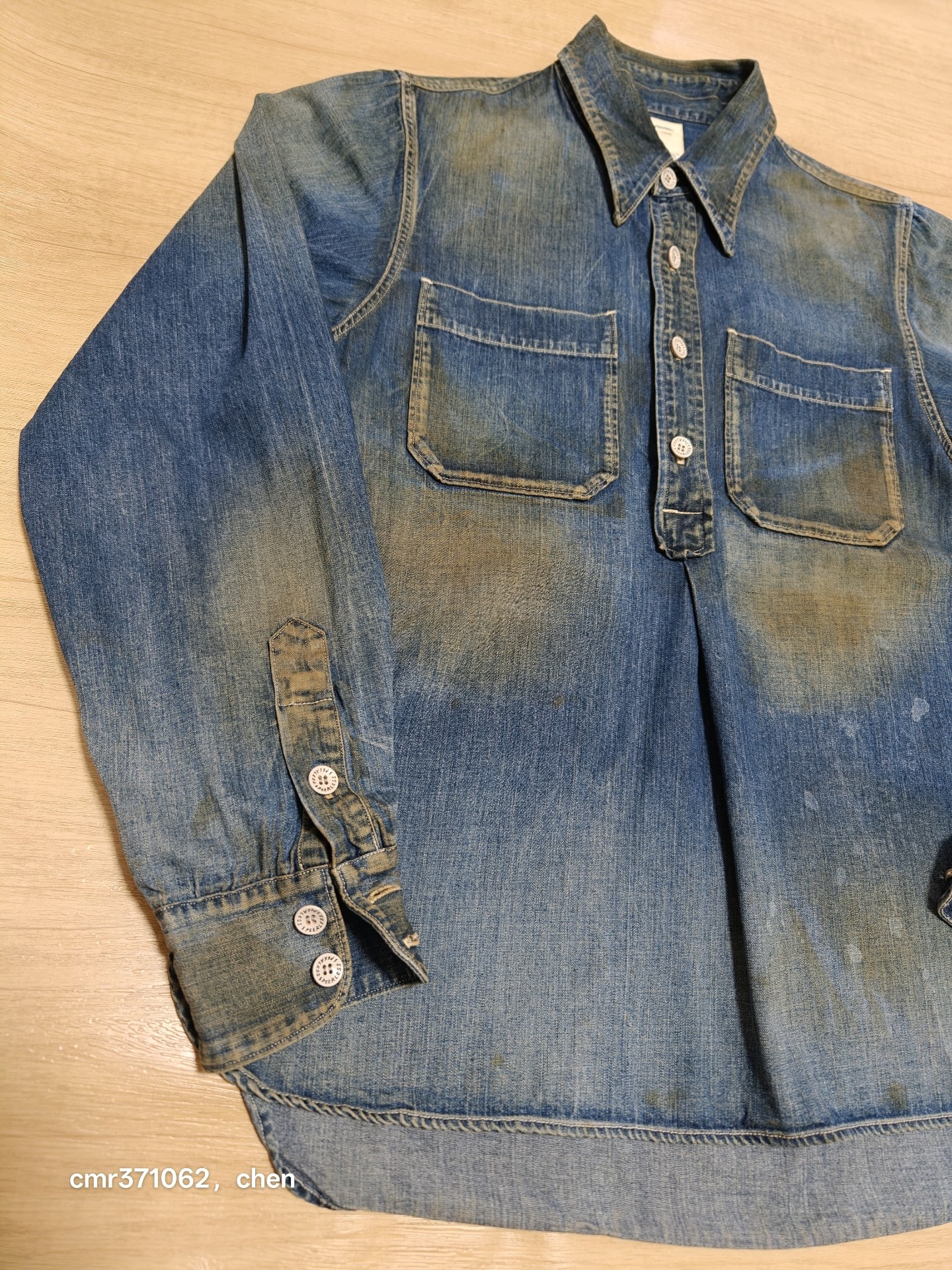 VISVIM 18AW Alpha Dry Shirt — back