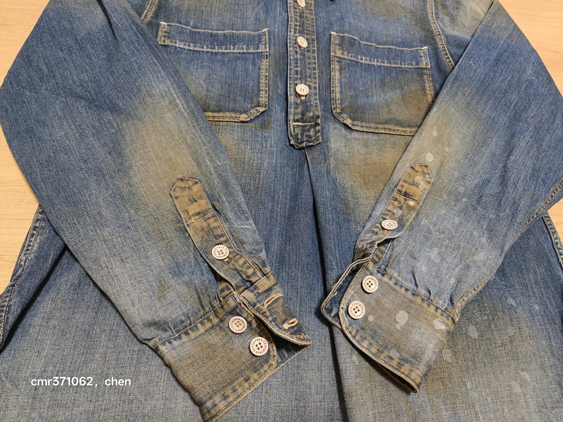 VISVIM 18AW Alpha Dry Shirt — label