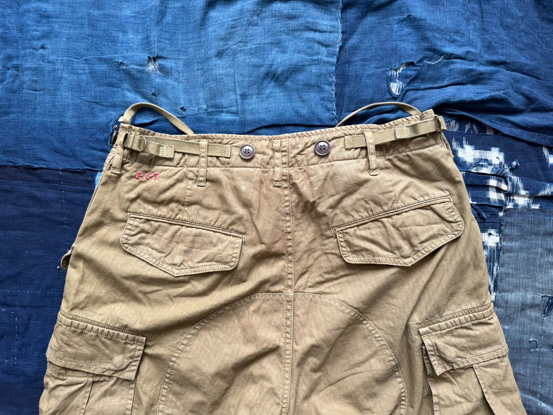 Visvim 17AW ICT Eiger Sanction Shorts — label