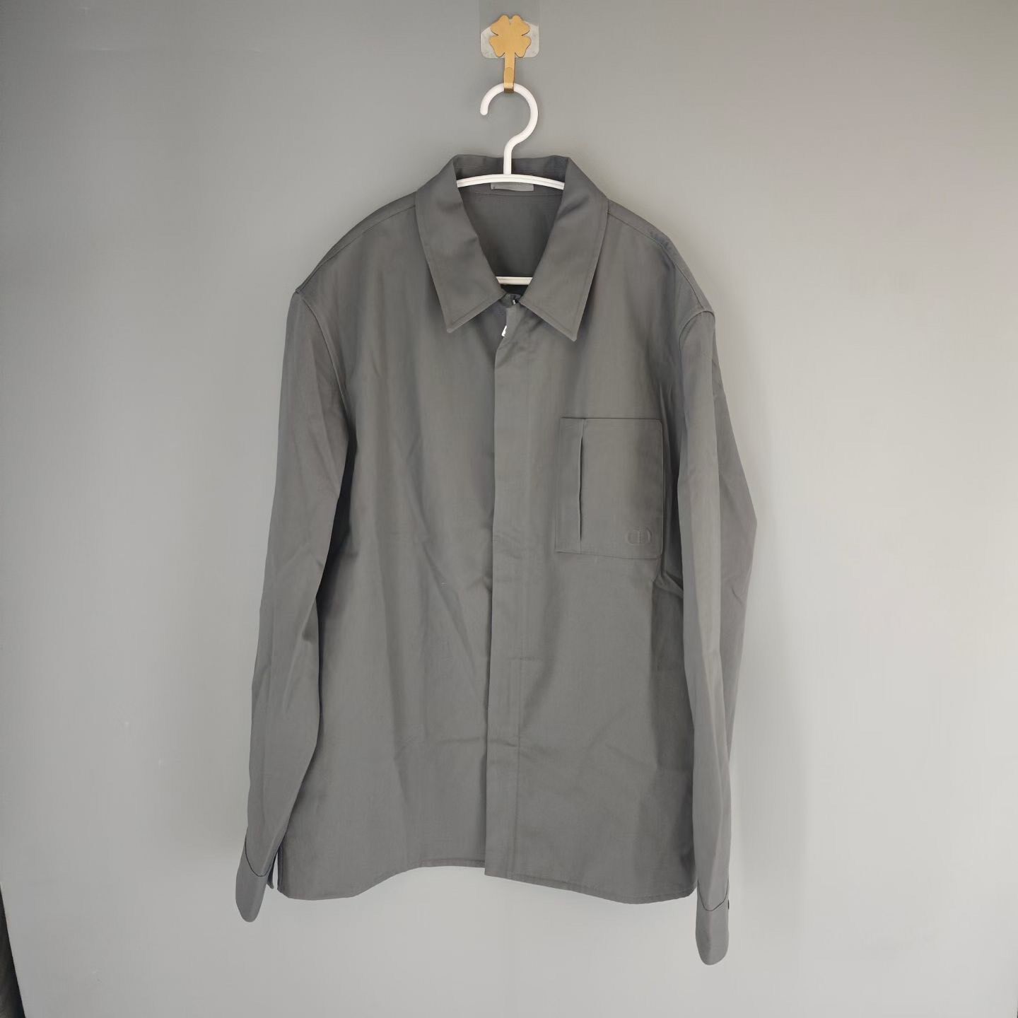 Dior SS26 Grey Zip-Up Jacket