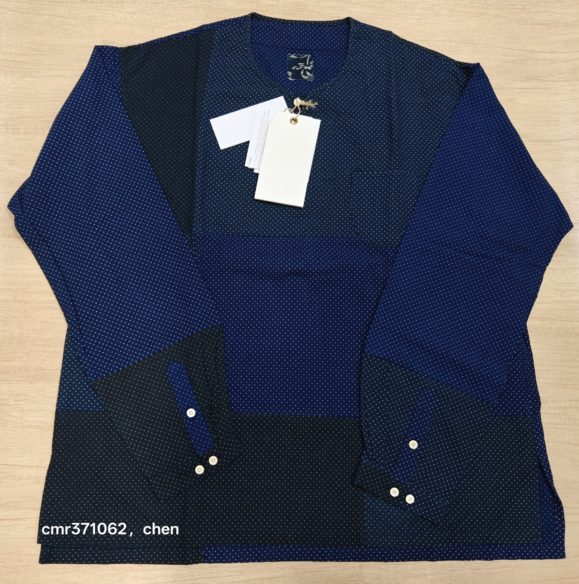 Visvim 24 ICT Tunic — label