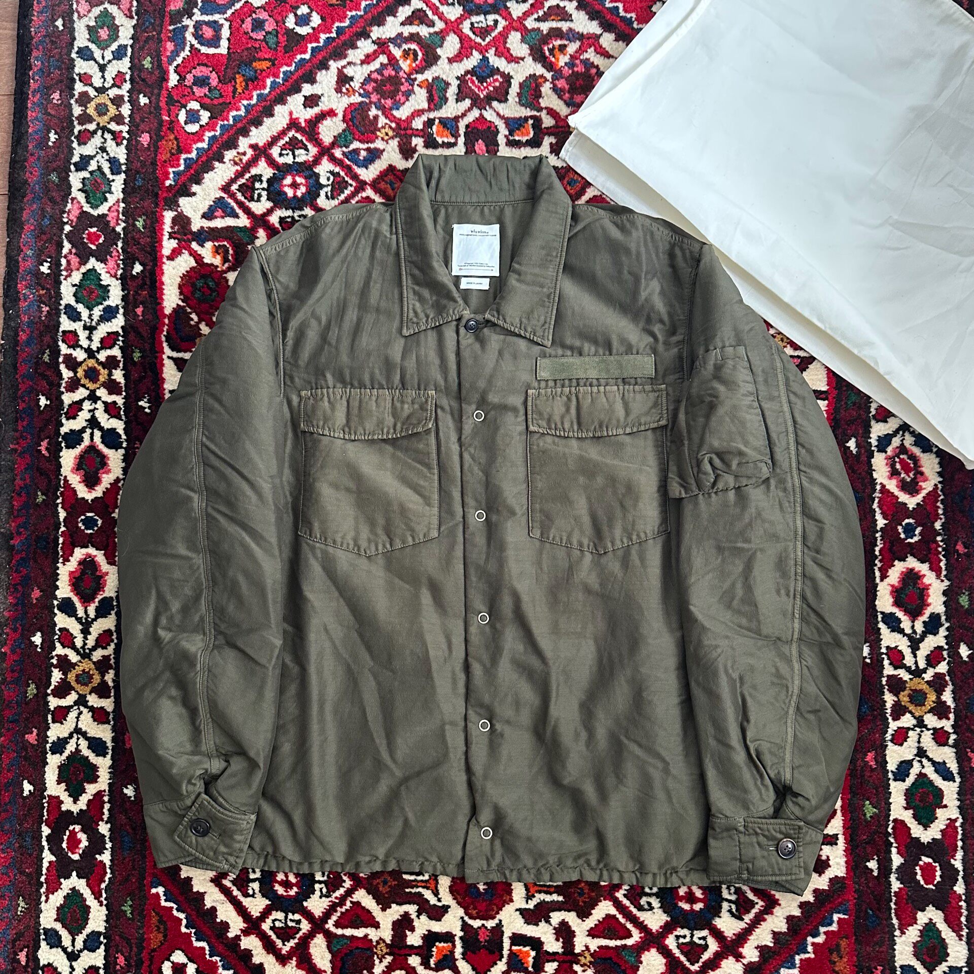 Visvim 23AW Heli Crew Down Shirt Jacket