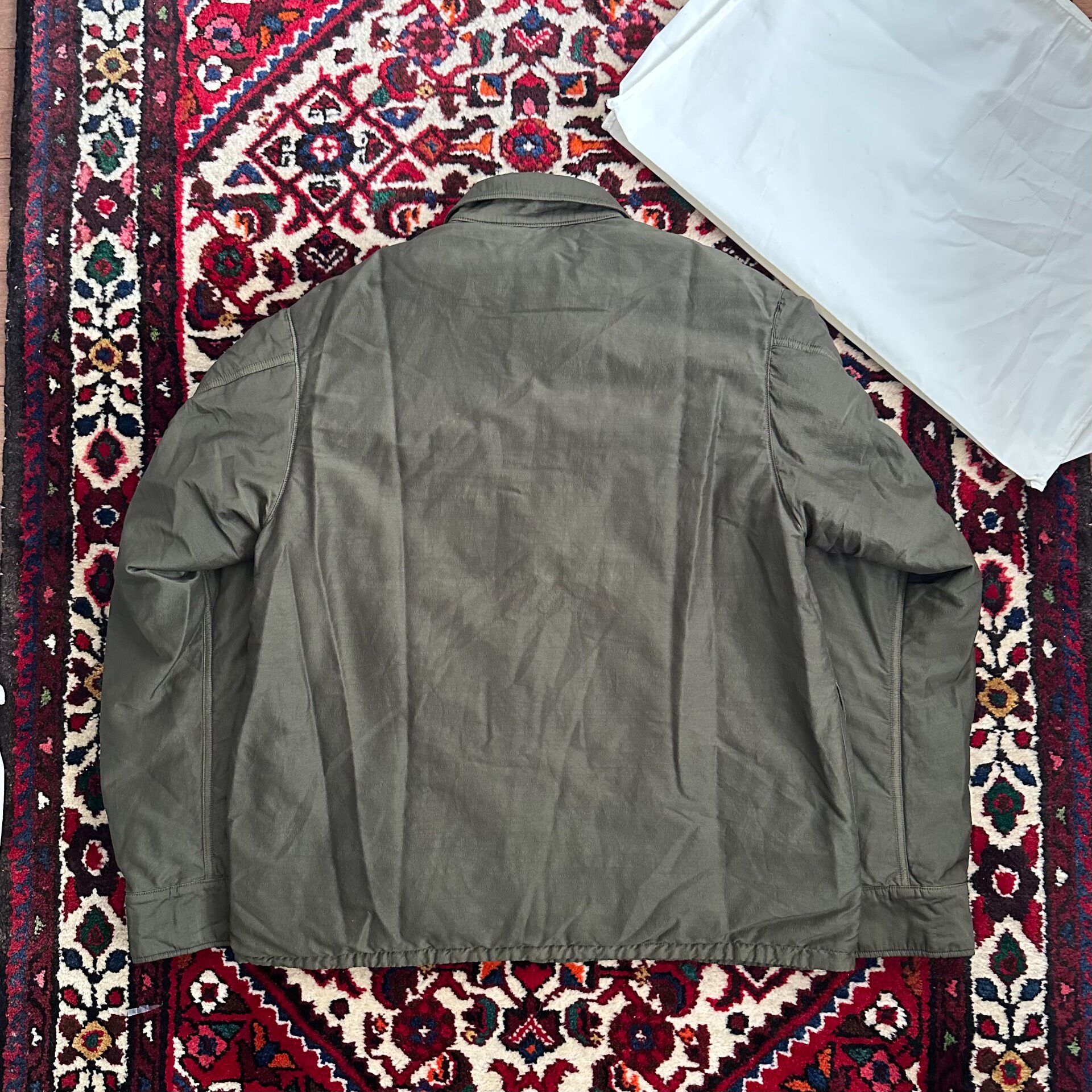 Visvim 23AW Heli Crew Down Shirt Jacket — front