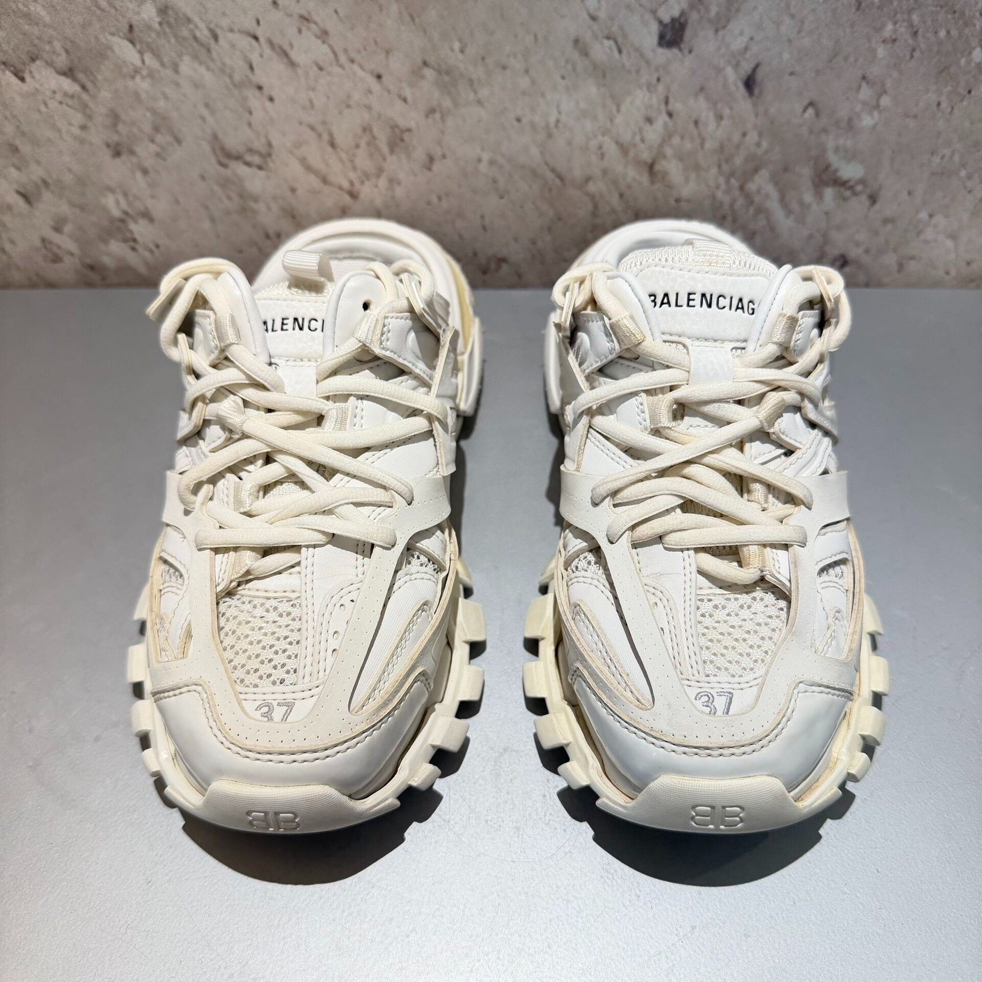 Balenciaga Track Mule Sneakers — front