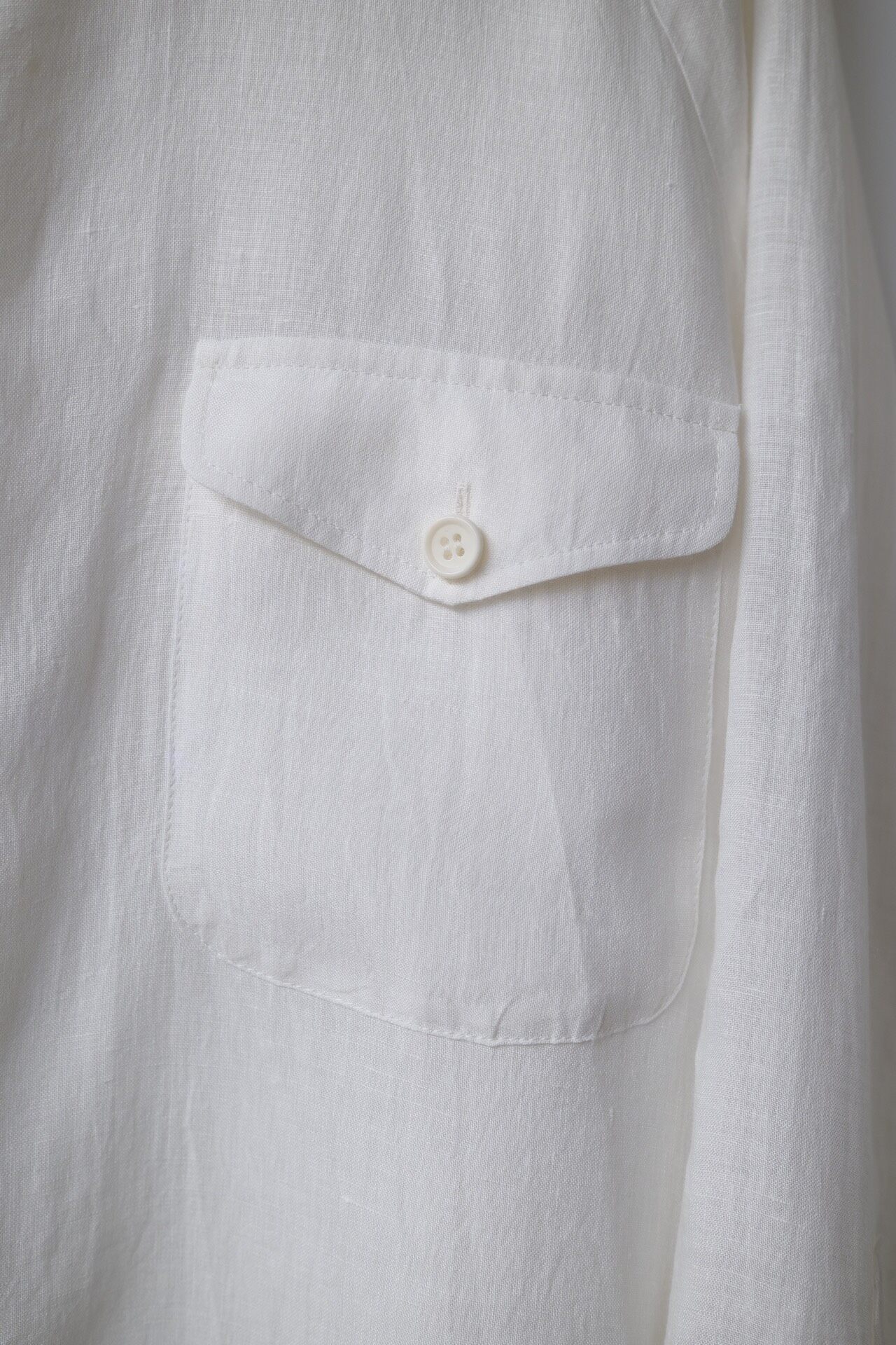 Yohji Yamamoto 24SS Linen Shirt — back