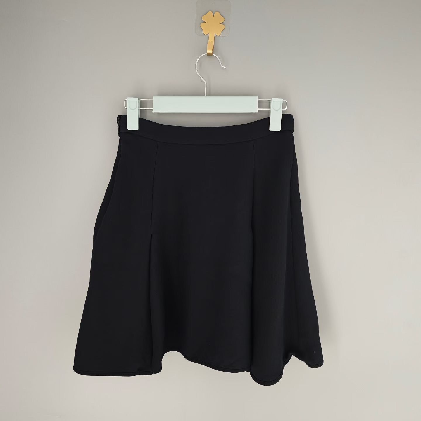 Dior Heart Design A-Line Mini Skirt — front