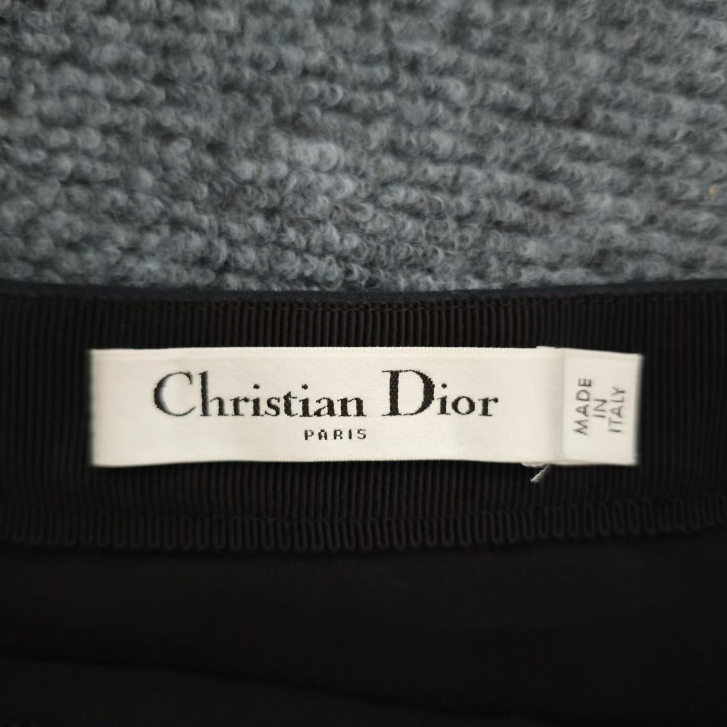 Dior Heart Design A-Line Mini Skirt — back
