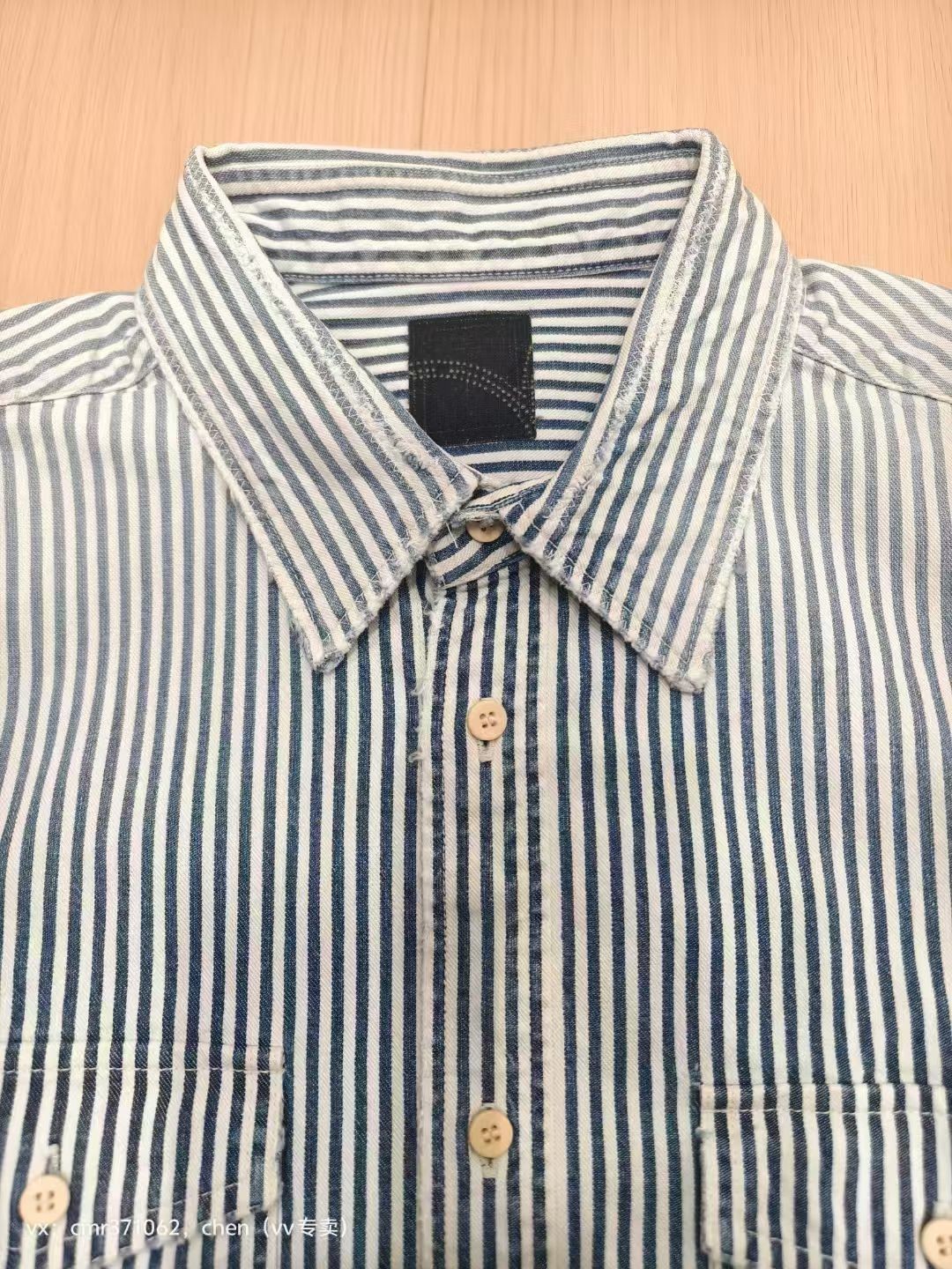 Visvim 24 ICT Pioneer L/S Shirt — label