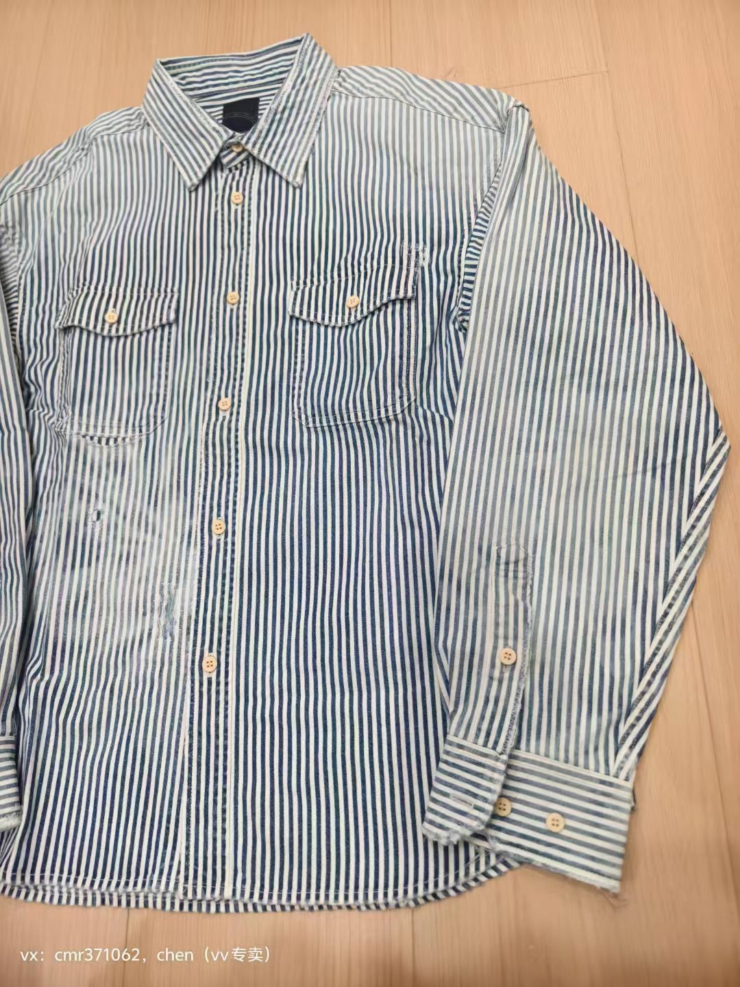 Visvim 24 ICT Pioneer L/S Shirt — detail