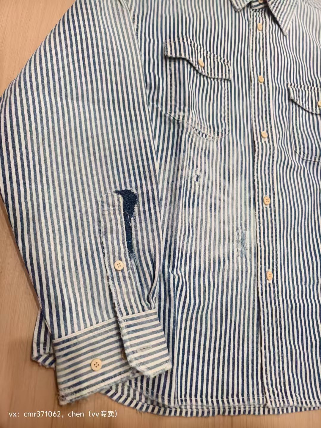 Visvim 24 ICT Pioneer L/S Shirt — back