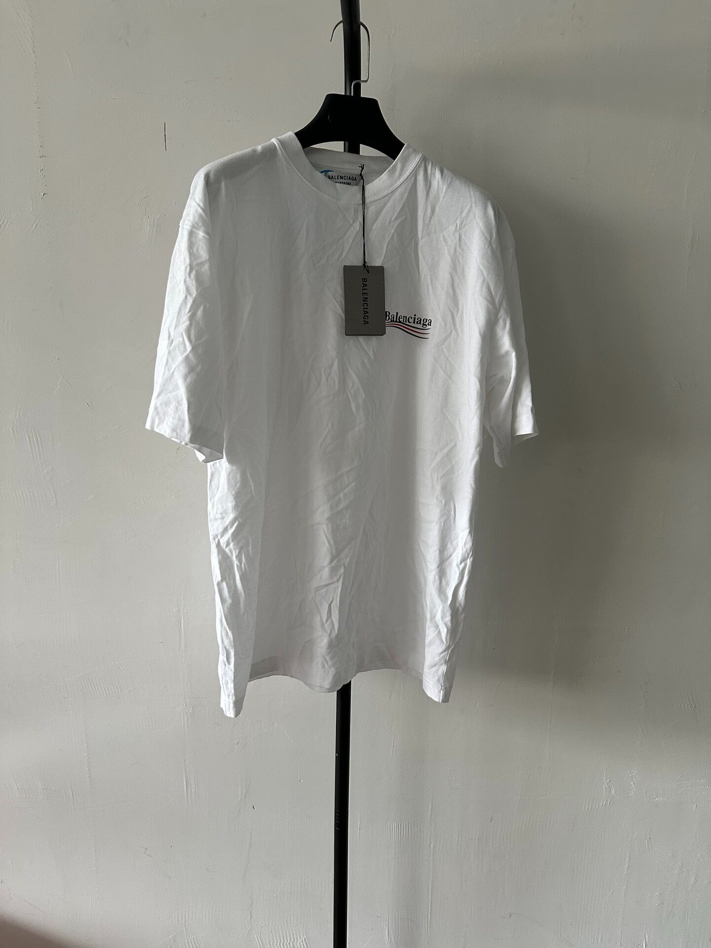 Balenciaga Women’s White Short-Sleeve T-Shirt