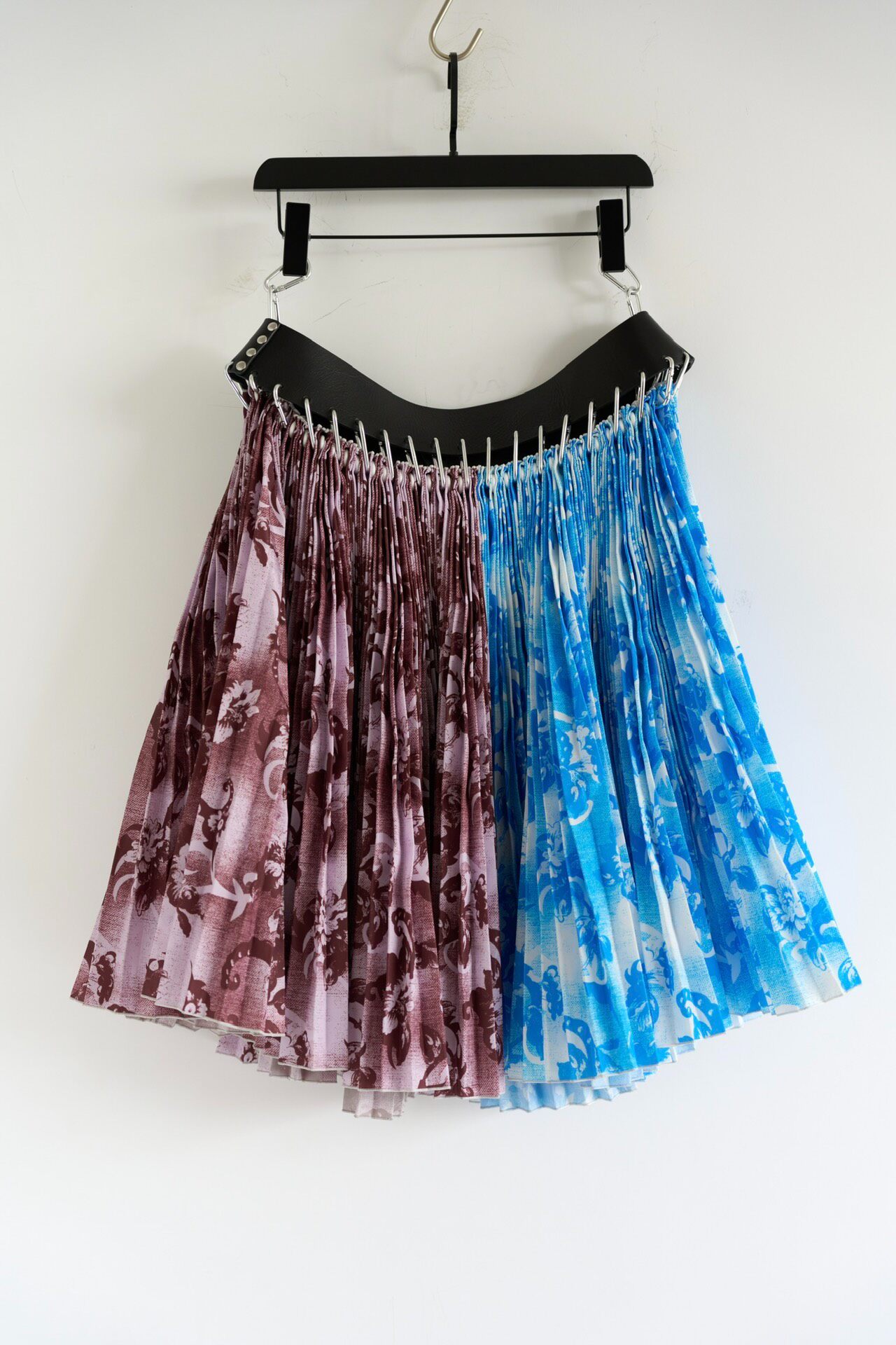 Chopova Lowena Multi Color Pleated Skirt — front