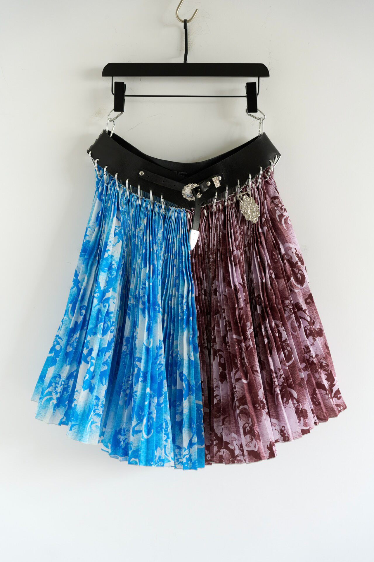 Chopova Lowena Multi Color Pleated Skirt