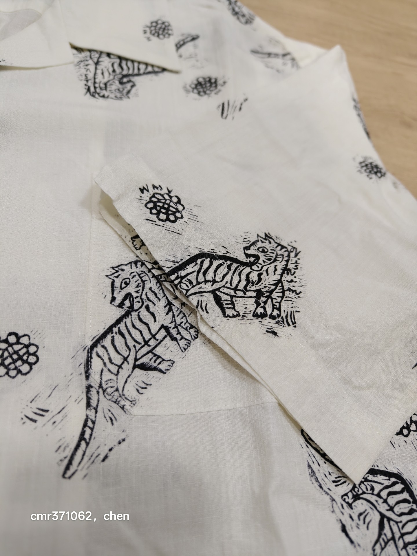 Visvim Copa Short-Sleeve Shirt 26SS — back