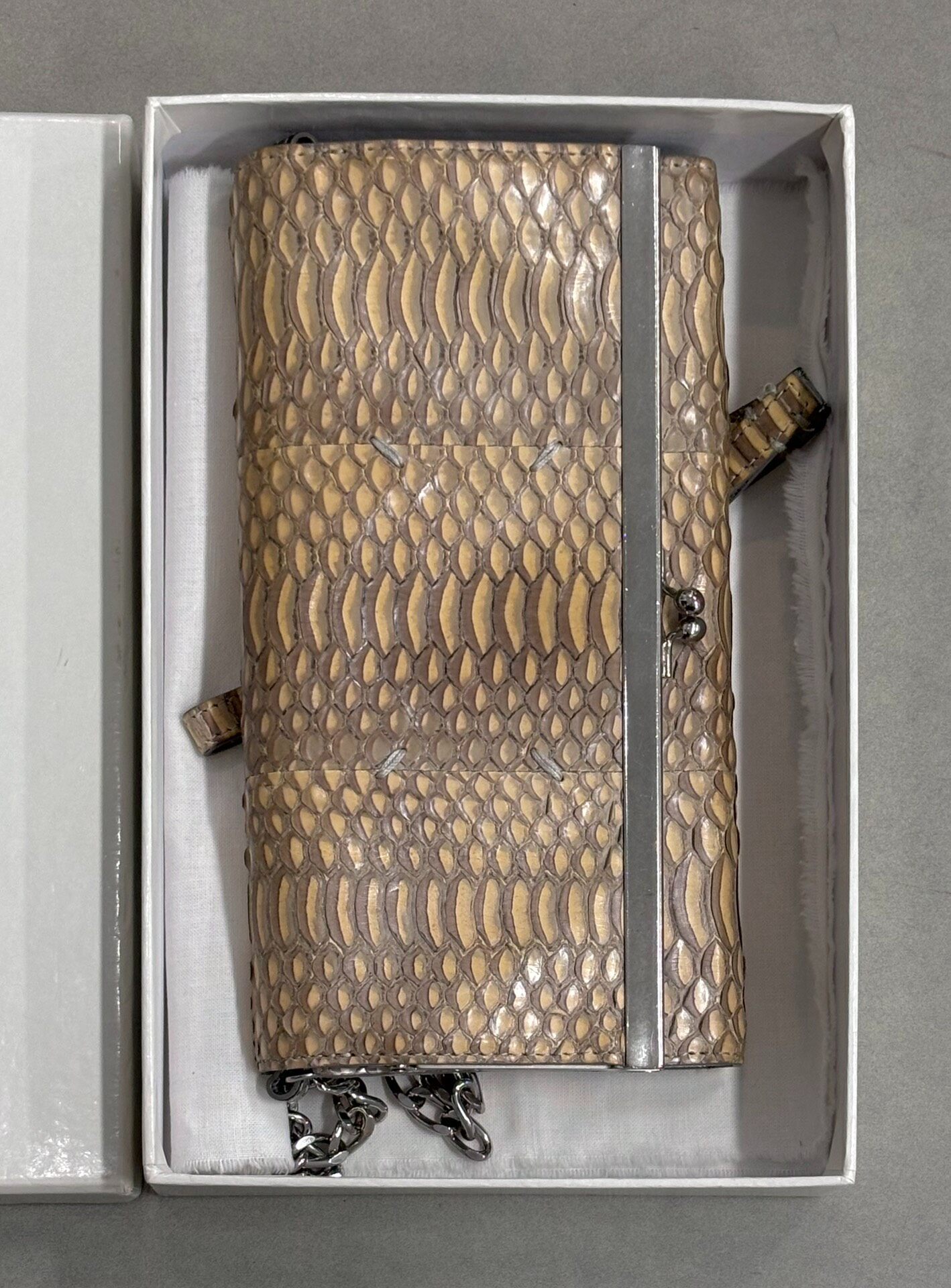 Maison Margiela AW2016 Snake Clutch — back