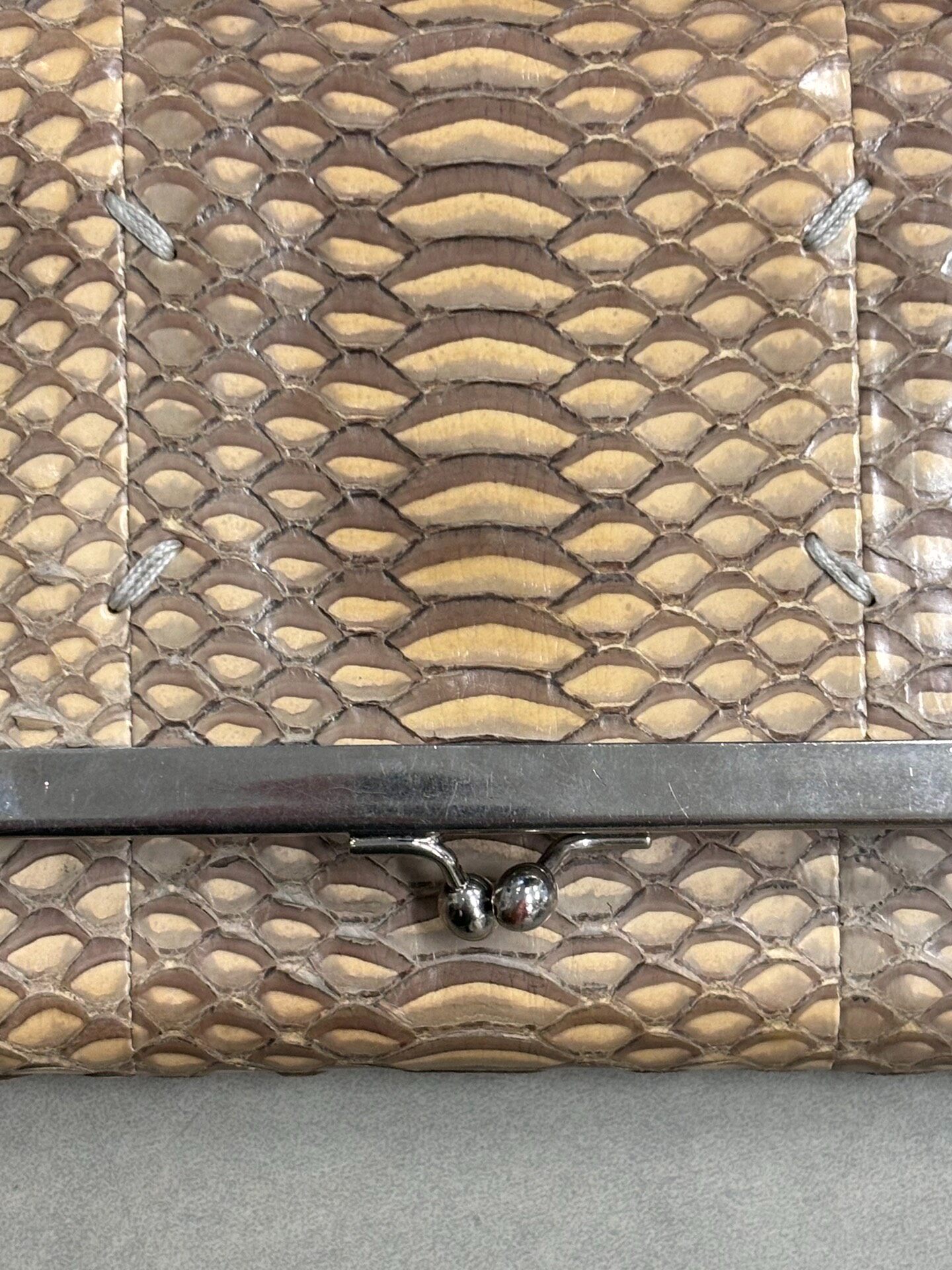 Maison Margiela AW2016 Snake Clutch — label