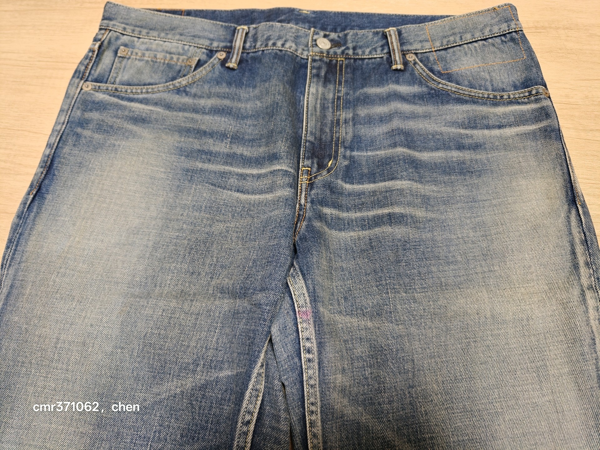 Visvim 19ss Spot D7 Denim Jeans — detail